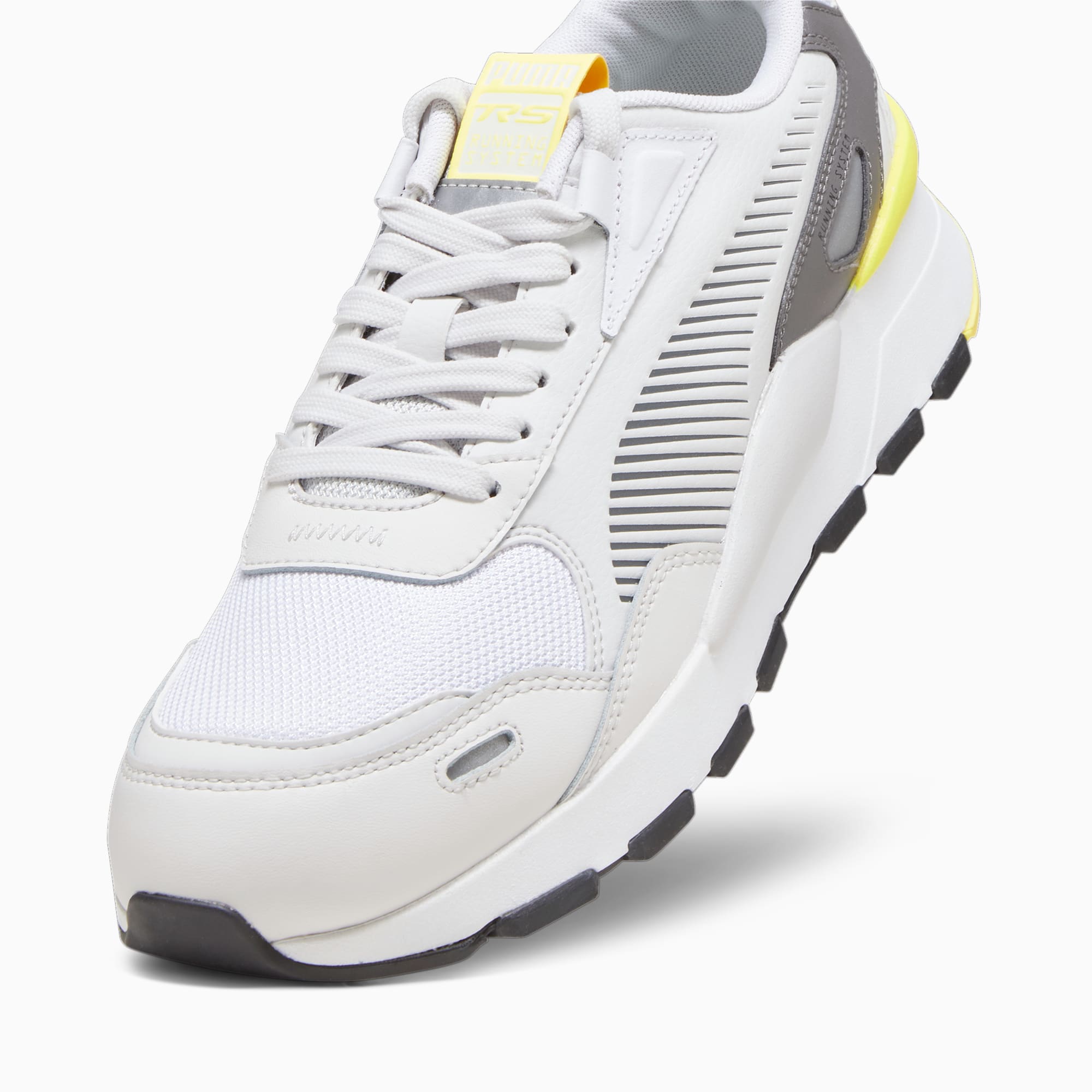 PUMA RS 3.0 Synth Pop sneakers voor Dames, Wit/Geel