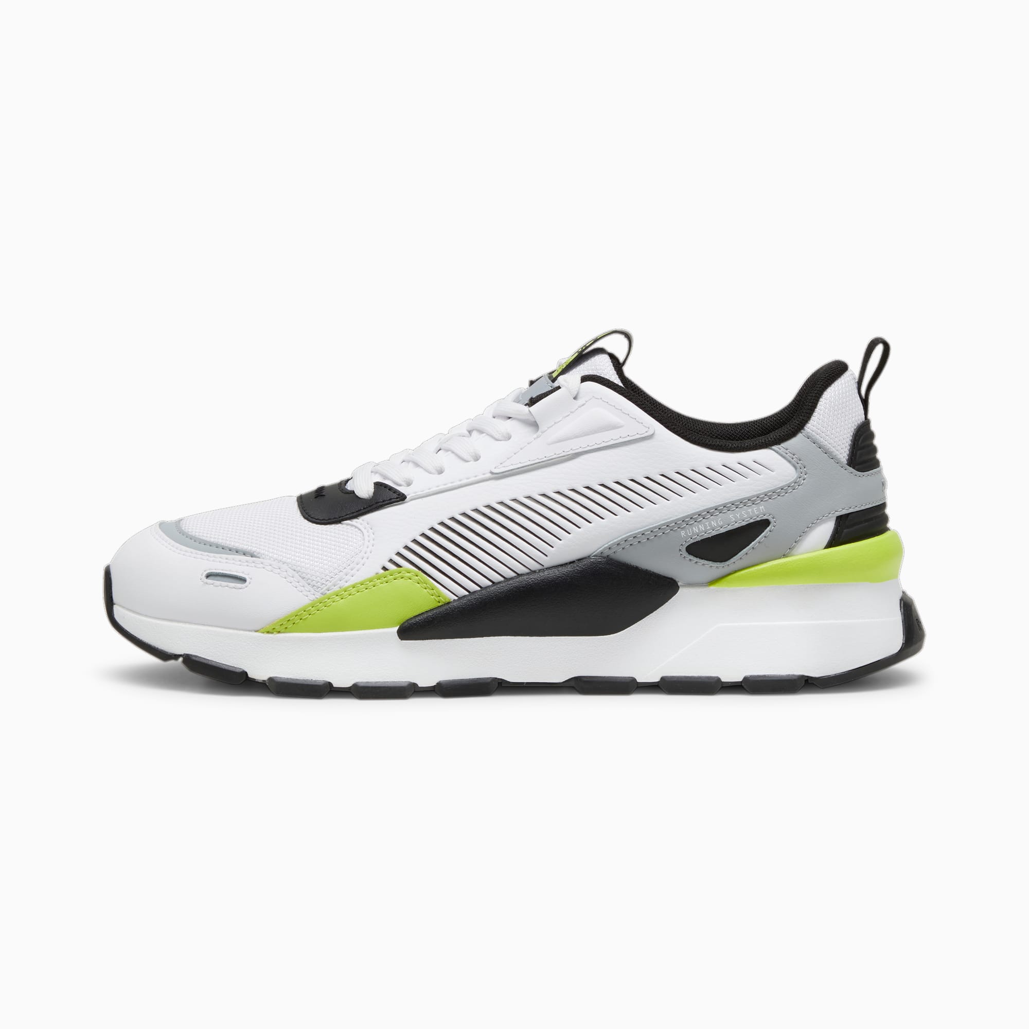 PUMA RS 3.0 Synth Pop Sneakers Schuhe Für Herren, Weiß/Grün, Größe: 35.5, Schuhe