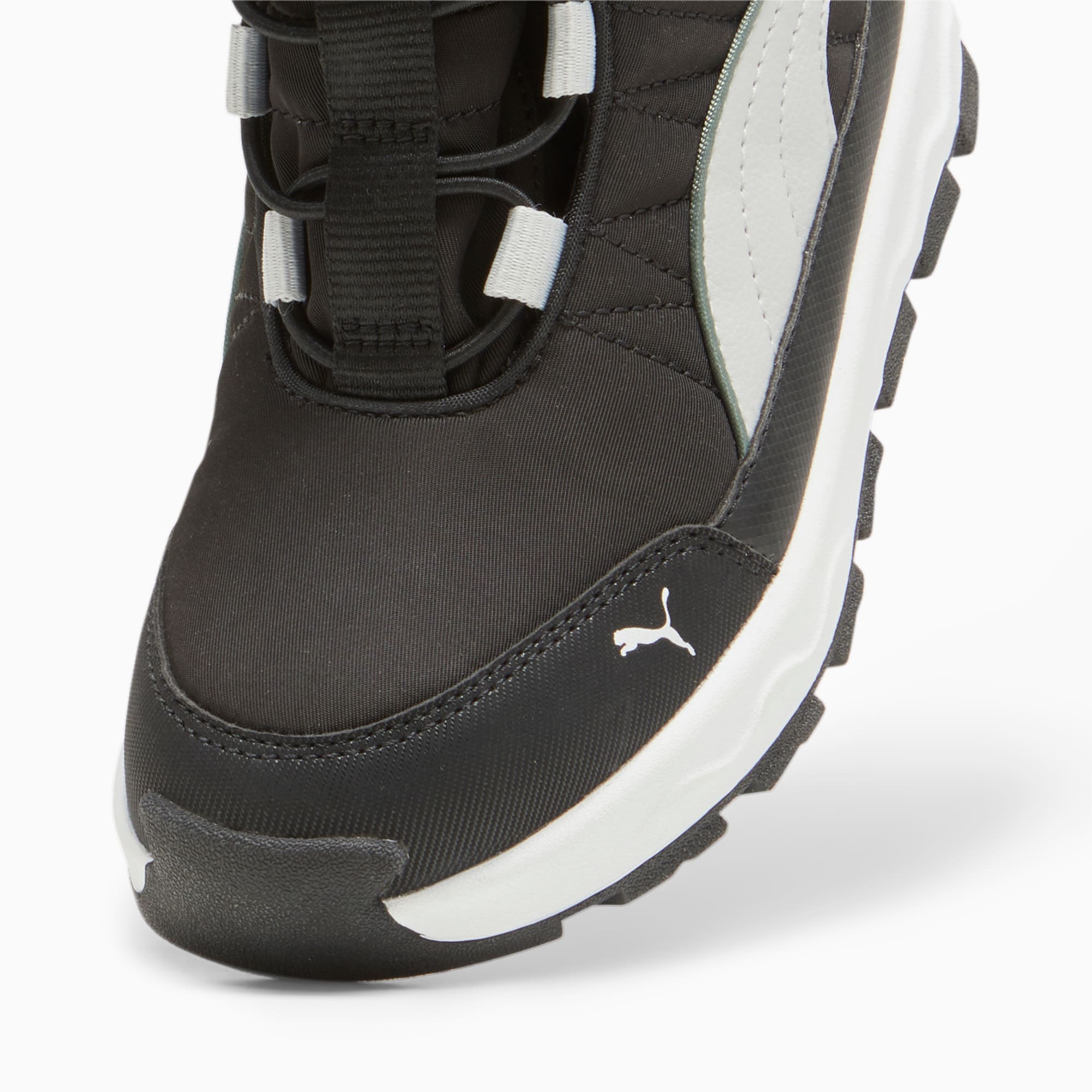 PUMA Evolve Puretex Boots Kinder, Schwarz/Grau, Größe: 32.5, Schuhe