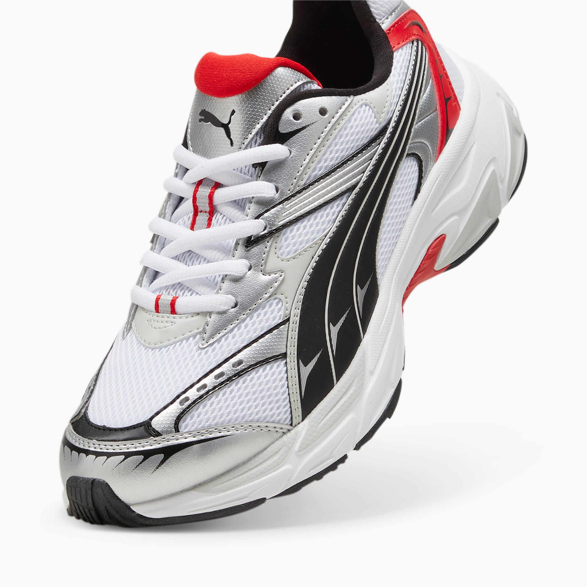 PUMA Morphic sneakers, Wit/Rood