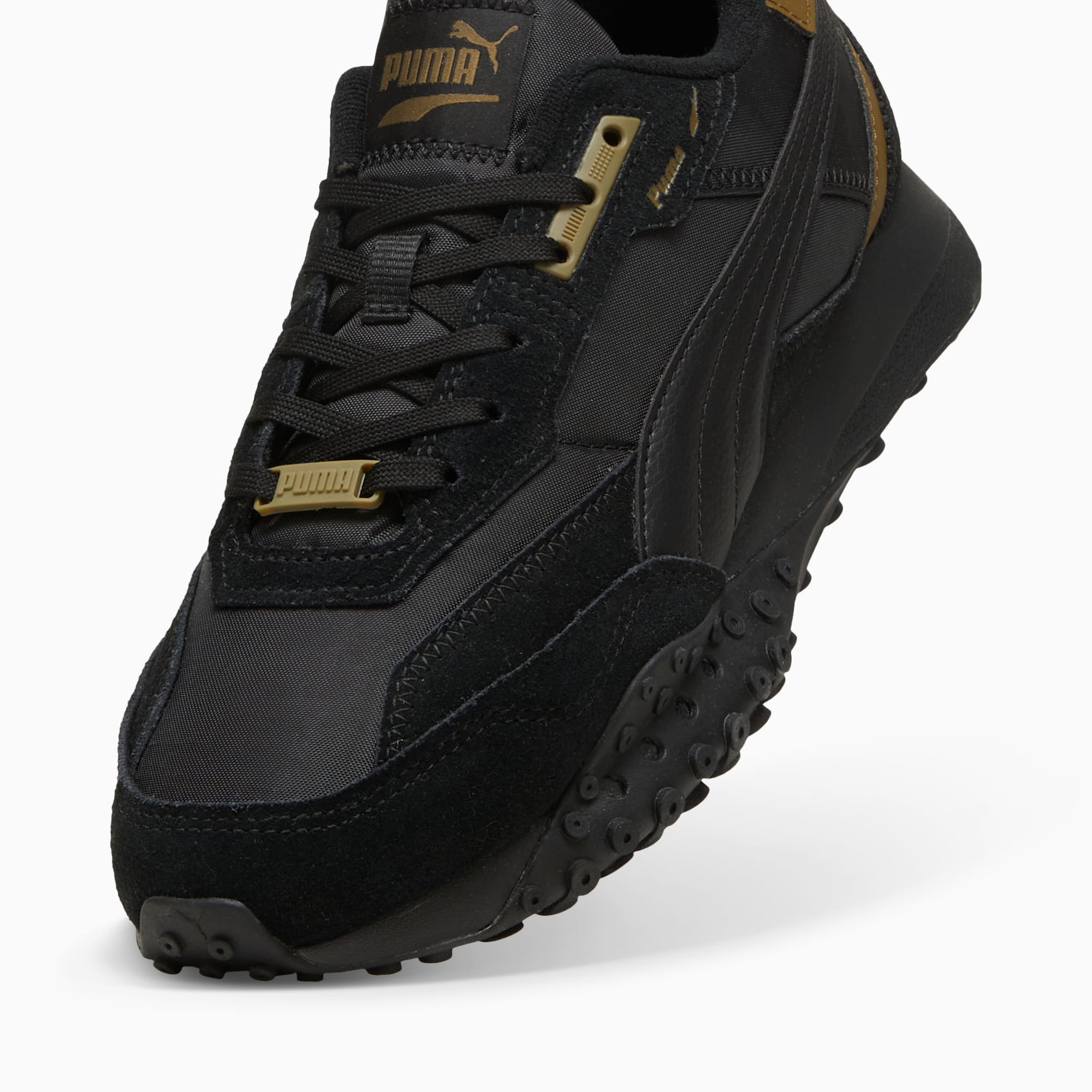 PUMA Blacktop Rider sneakers, Zwart