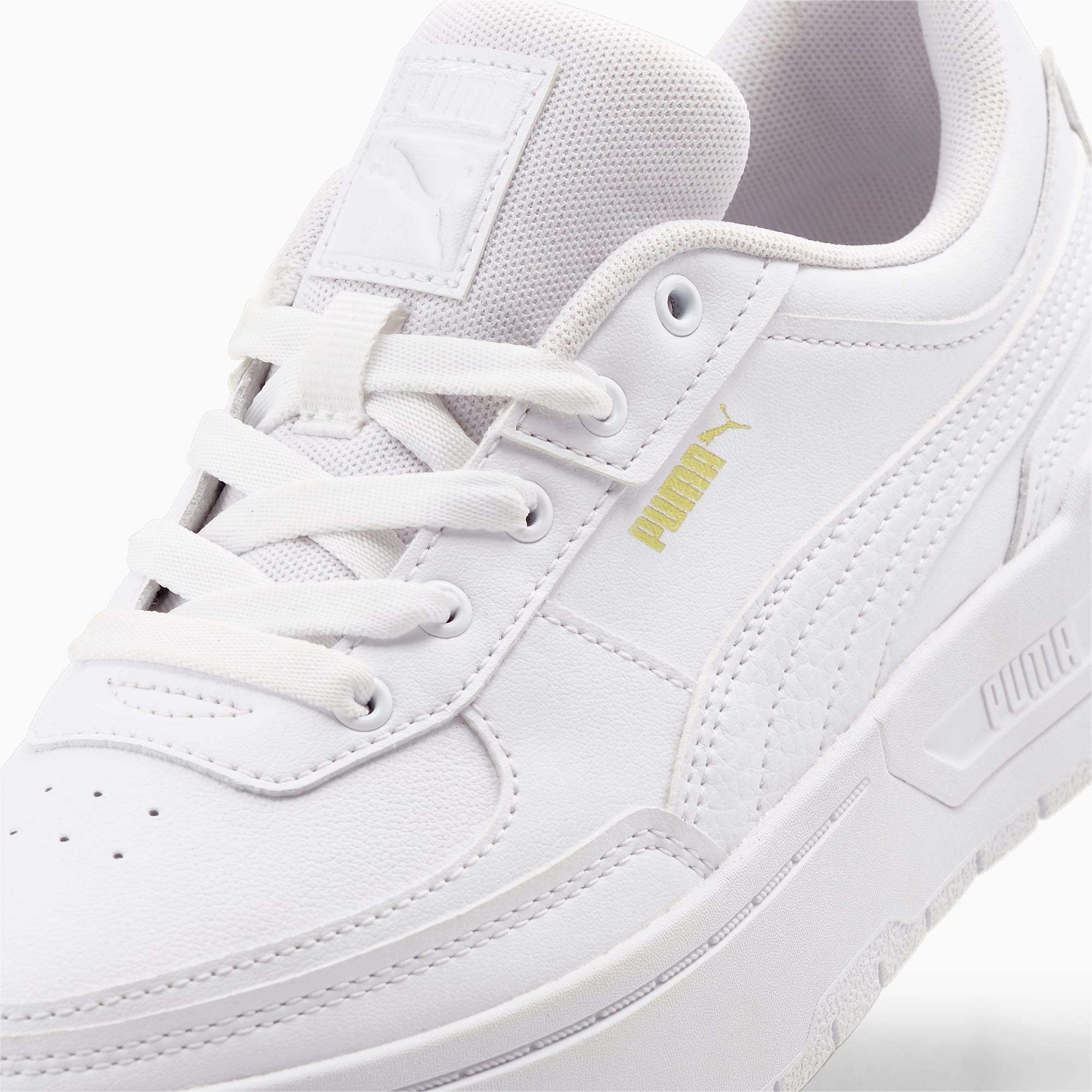 PUMA Cali Dream Leather Sneakers Damen Schuhe, Weiß, Größe: 40.5, Schuhe