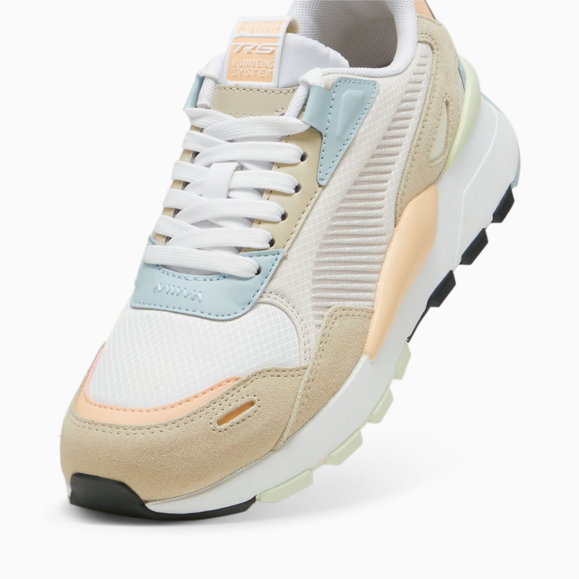 PUMA RS 3.0 Future Vintage sneaker, Bruin/Rood/Wit