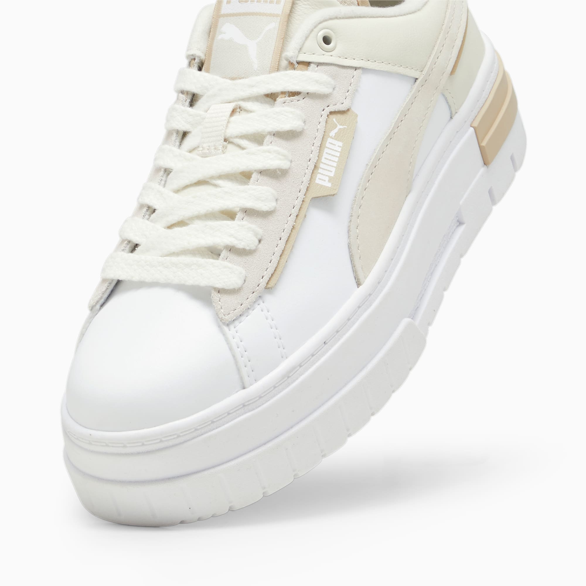 PUMA Mayze Crashed Self-Love damessneakers, Wit