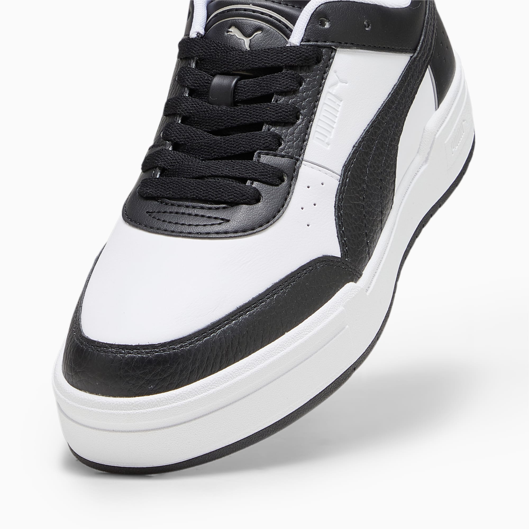 PUMA Chaussure Sneakers En Cuir CA Pro Sport, Blanc/Noir/Gris
