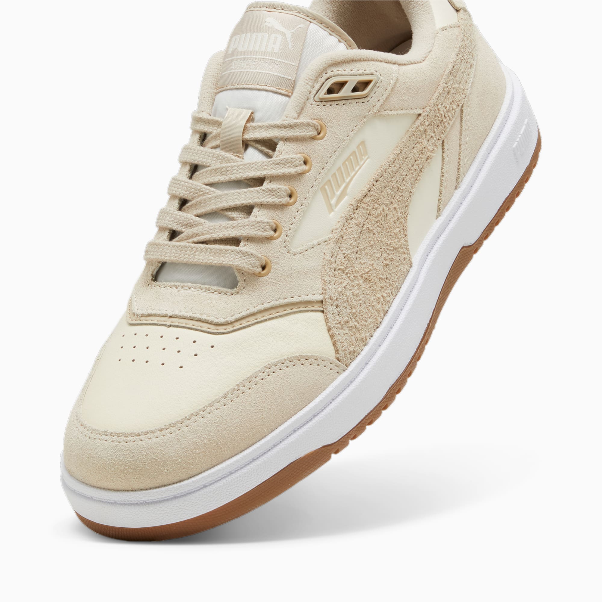PUMA Doublecourt PRM, Rood/Wit/Bruin