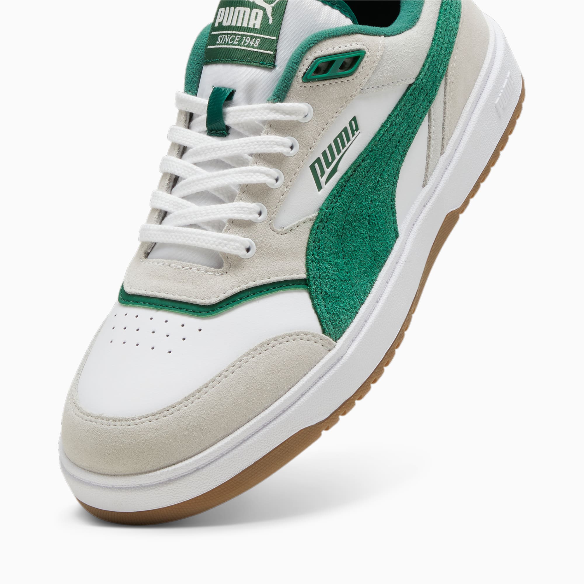 PUMA Doublecourt PRM, Wit/Grijs