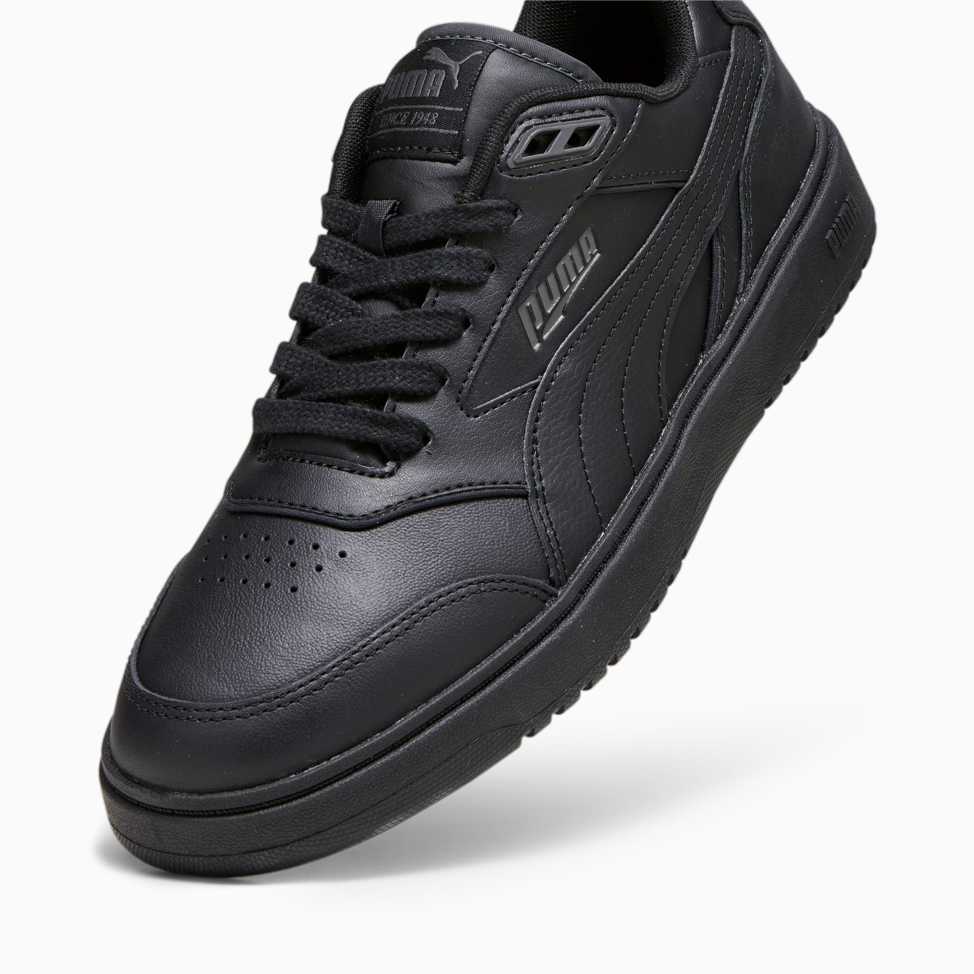 PUMA Doublecourt, Grijs/Zwart