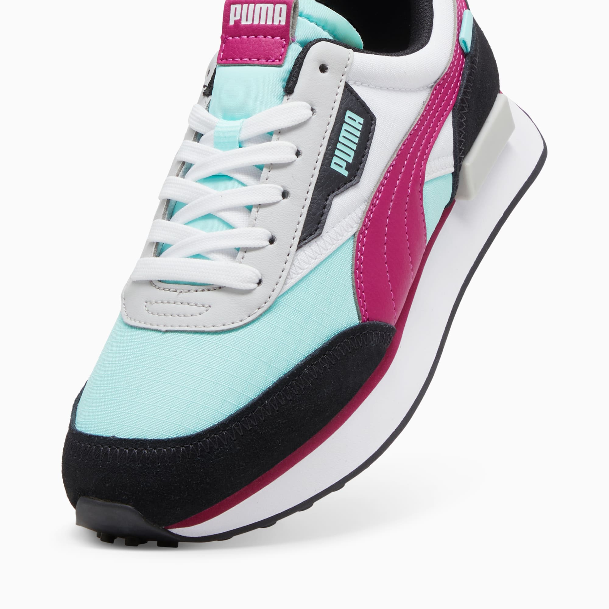 PUMA Future Rider Play On sneakers, Electric Peppermint-Magenta Gleam