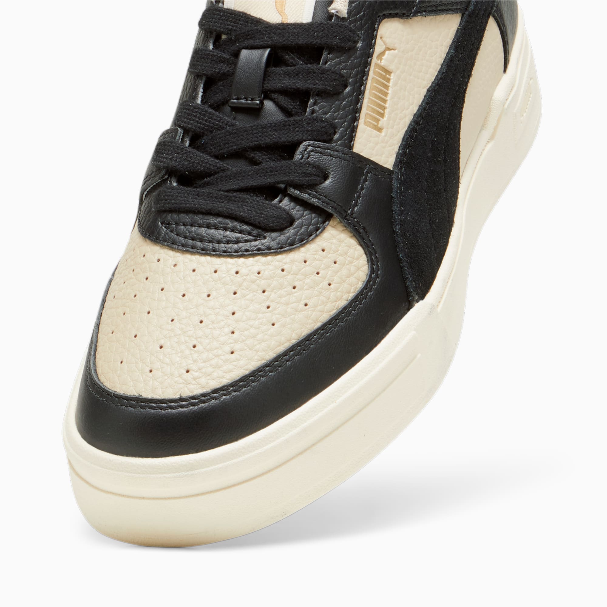 Women's PUMA Ca Pro Ow Sneakers, Granola/Black/Gold, Size 35,5, Shoes