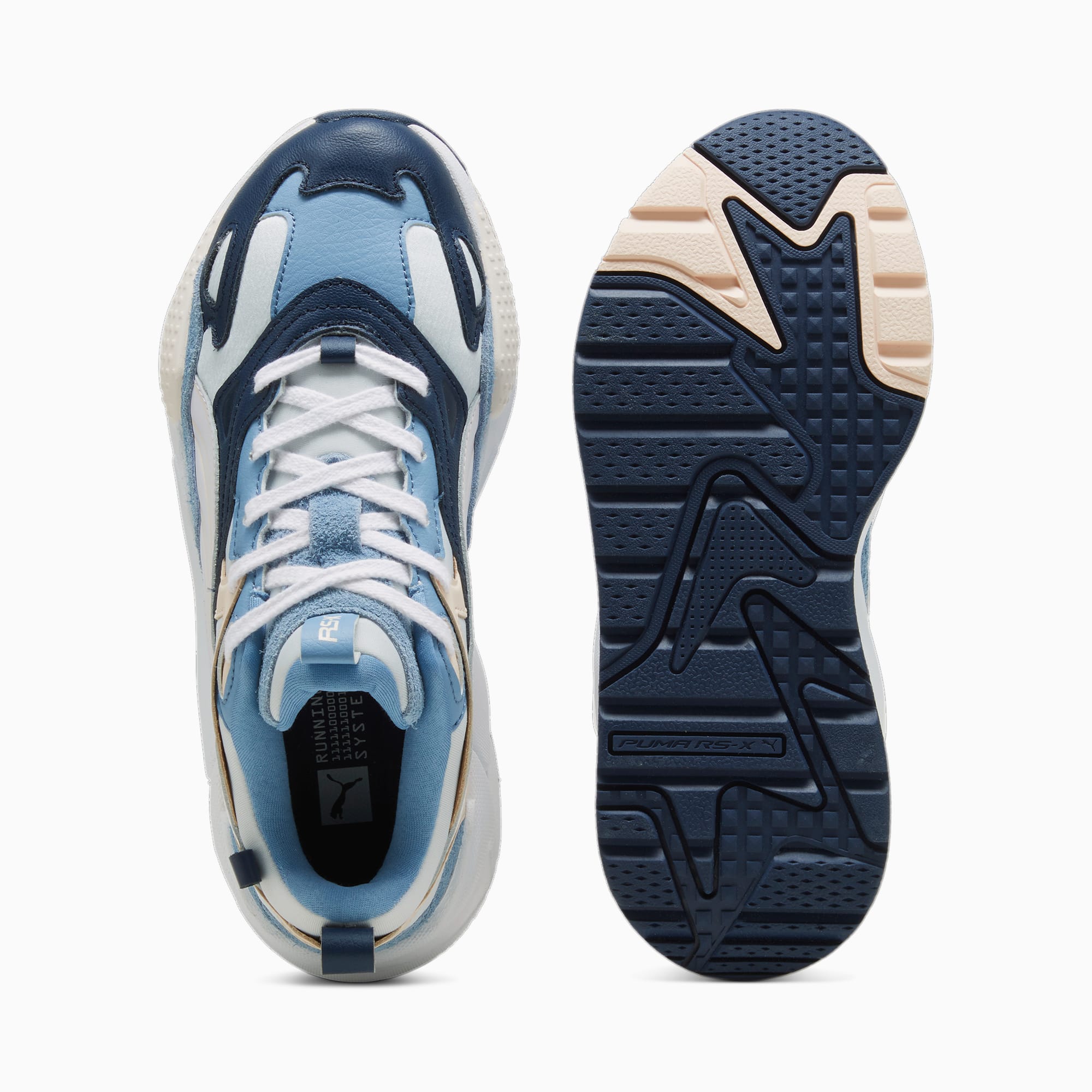 Sneaker RS-X Efekt Lux Da Donna, Blu/Bianco/Altro