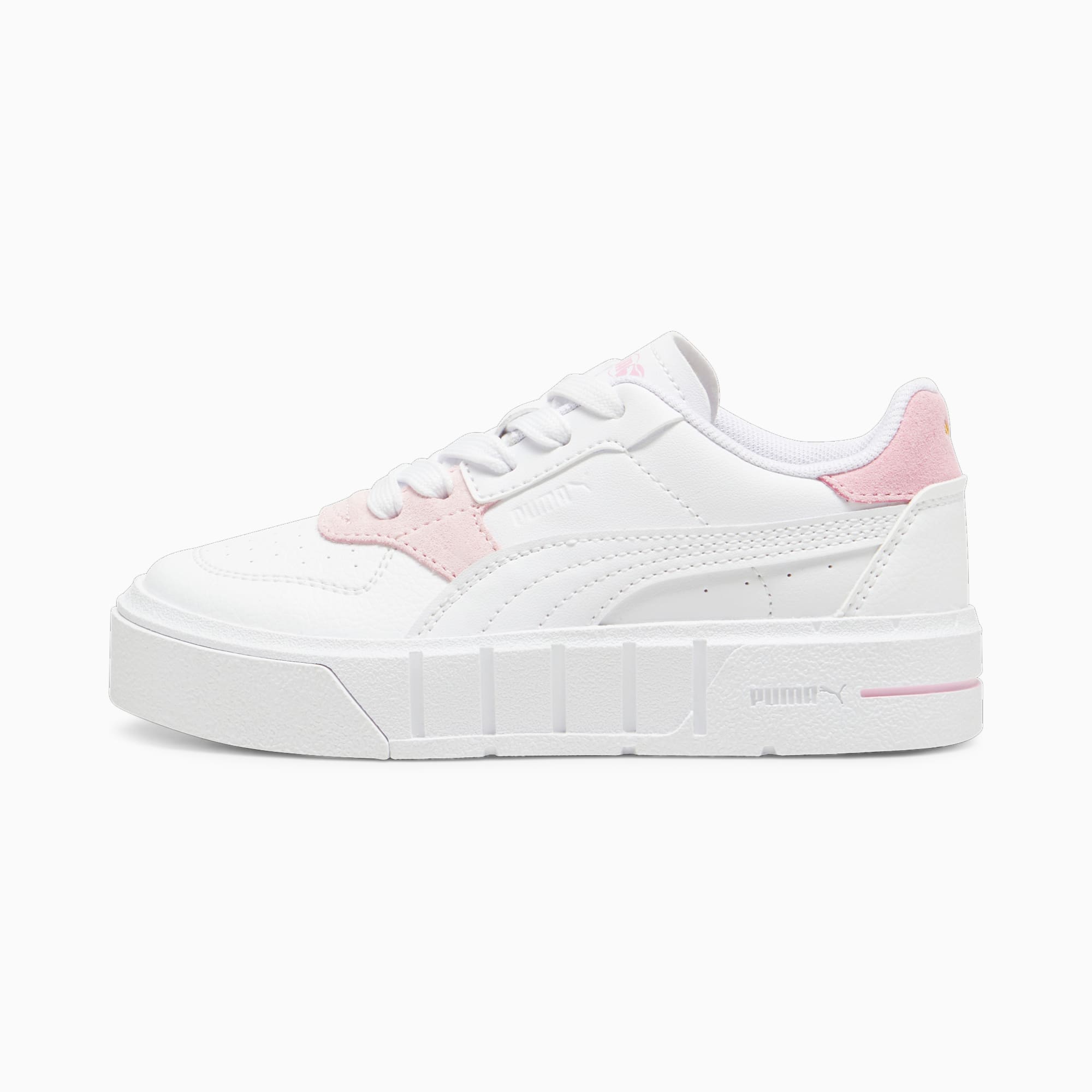 PUMA Cali Court Match Kids' Sneakers, White/Pink Lilac, Size 27,5, Shoes