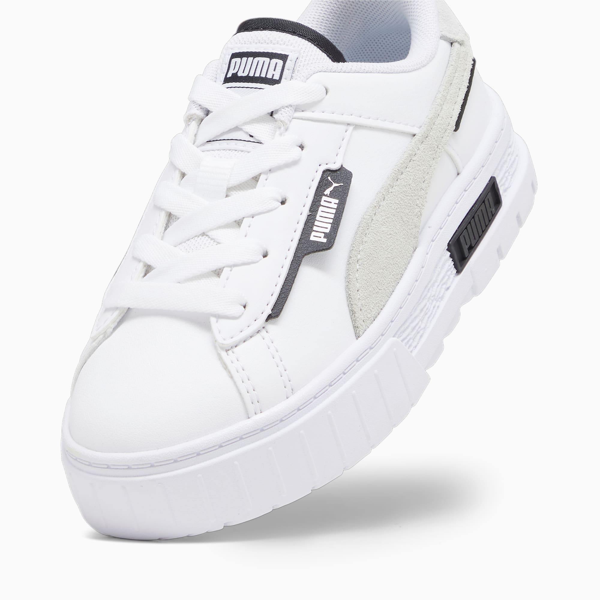 PUMA Mayze Crashed sneakers, Wit/Zwart