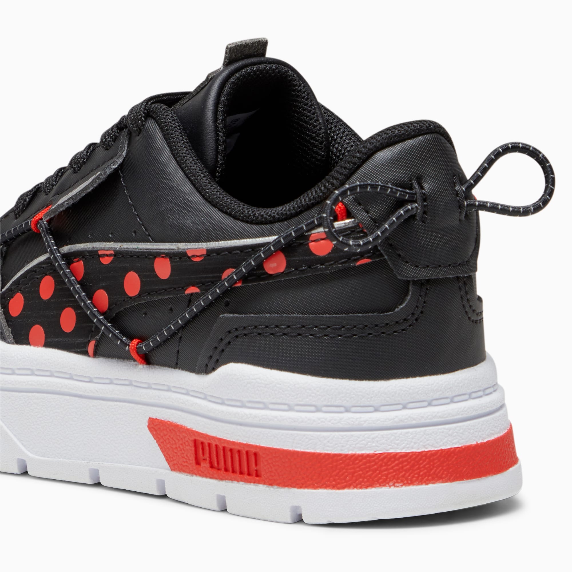 PUMA X Miraculous Mayze Stack Kids' Sneakers, Black/Red