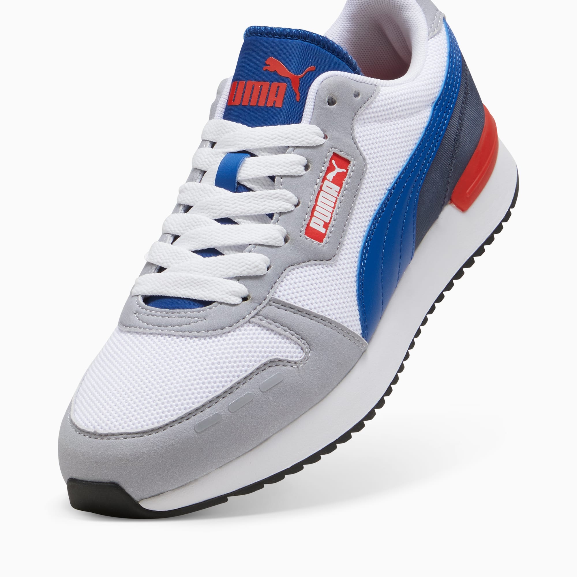 PUMA R78 sneakers voor Dames, Blauw/Rood