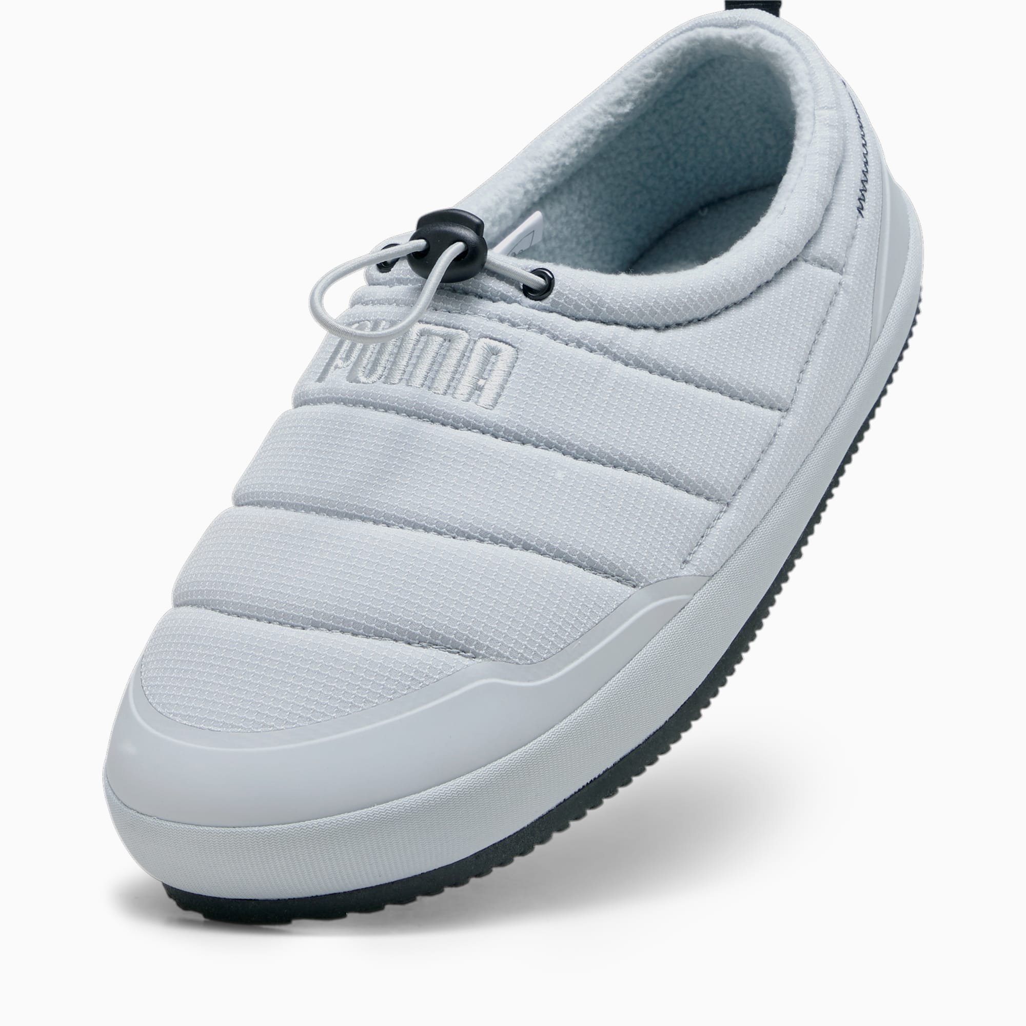 PUMA Tuff Padded Plus Over The Clouds pantoffels, Zwart/Grijs