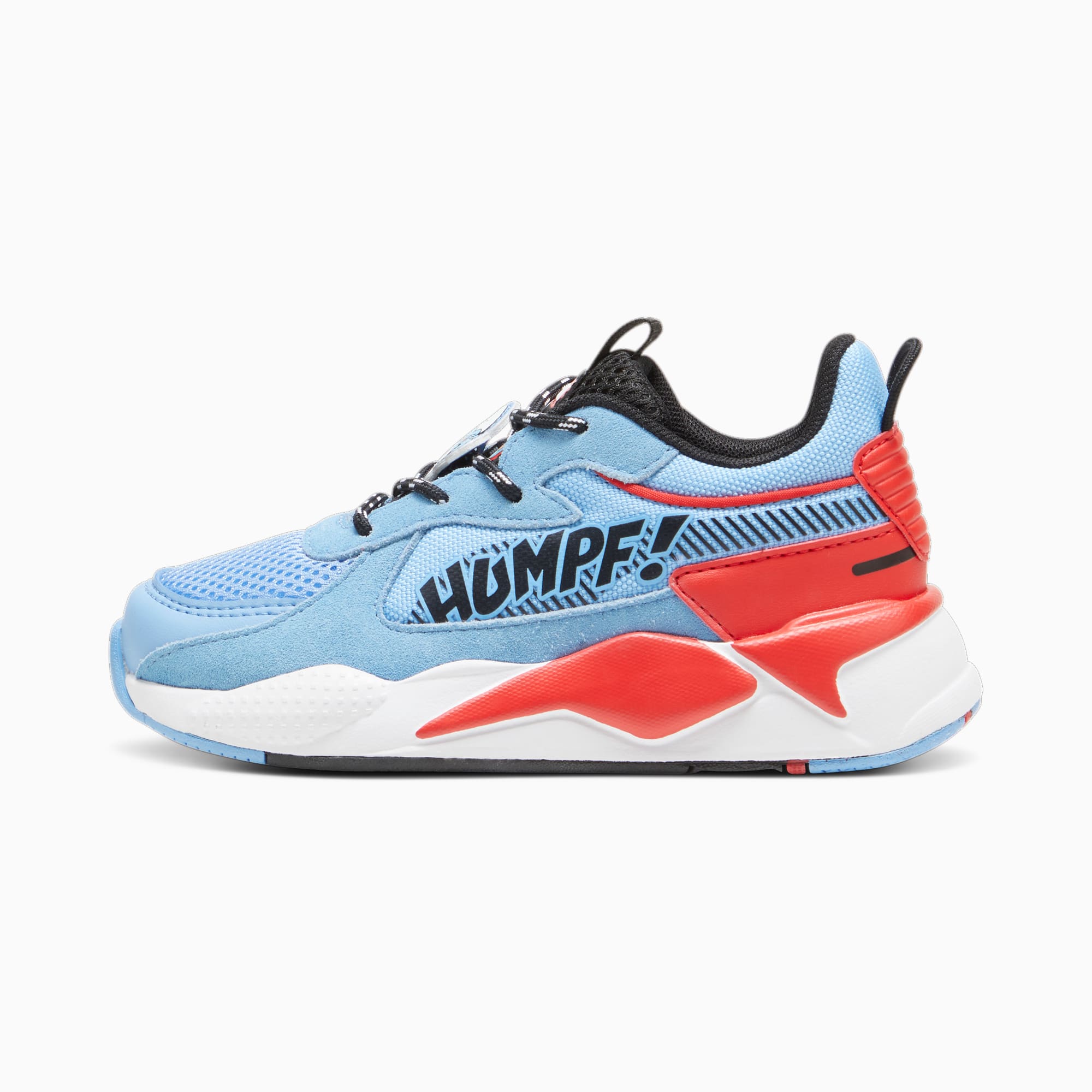 PUMA x THE SMURFS RS-X sneakers, Blauw/Rood