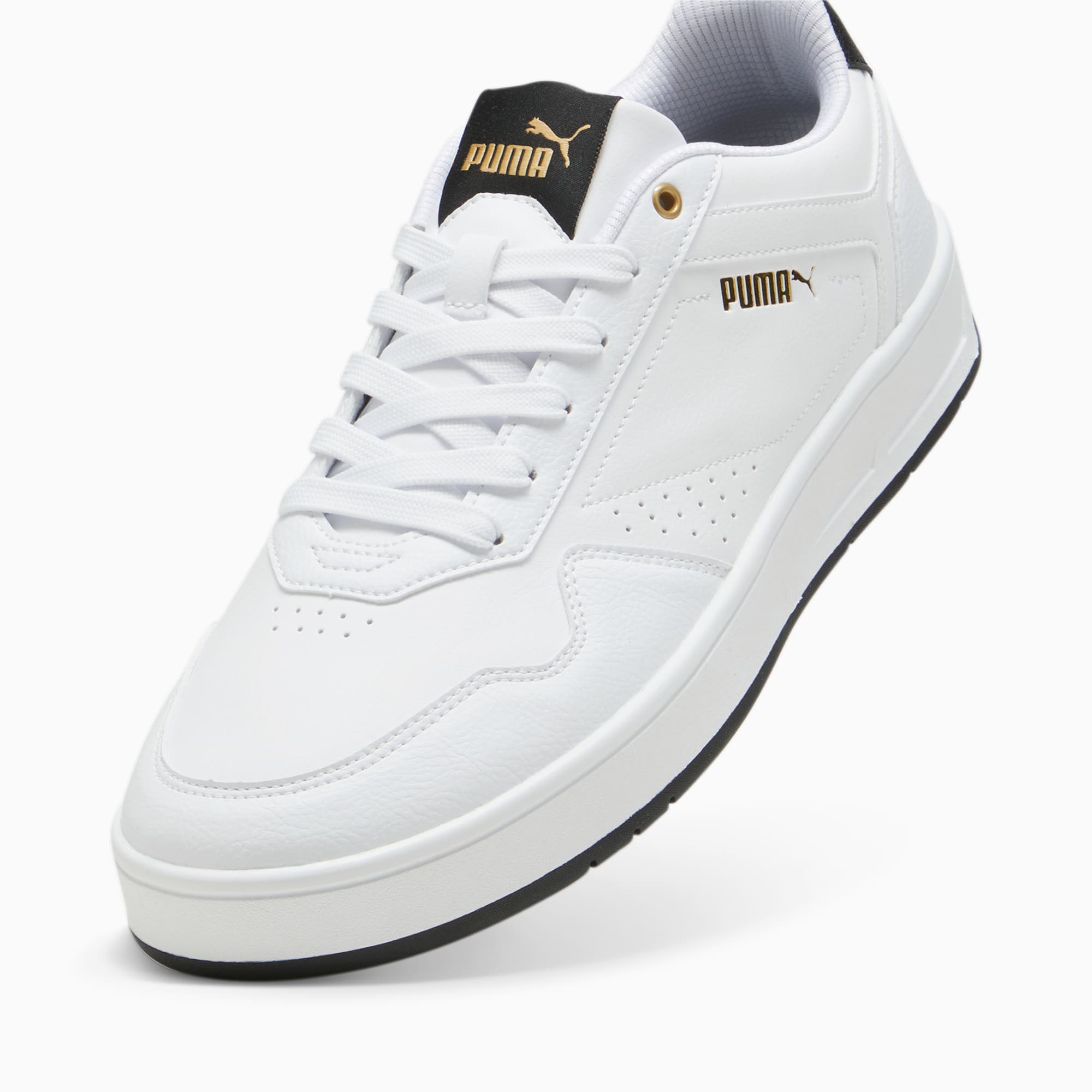 PUMA Court Classic sneakers, Goud/Zwart/Wit