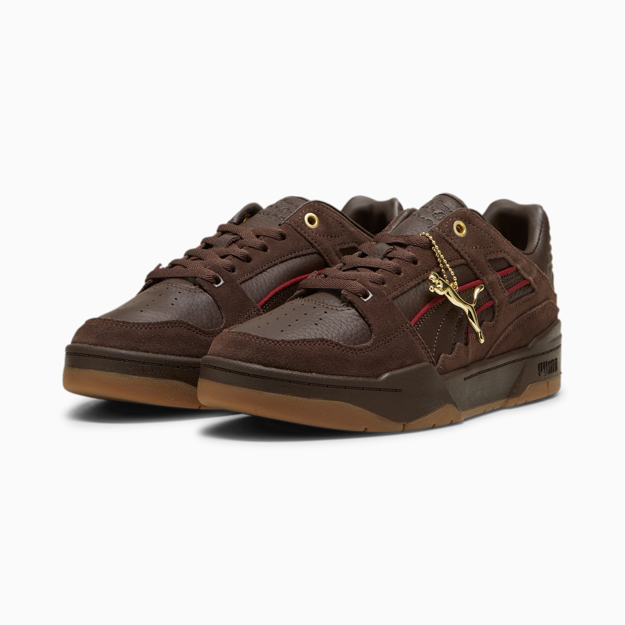 Men's PUMA X Staple Slipstream Sneakers, Dark Chocolate/Rhubarb, Size 35,5, Shoes