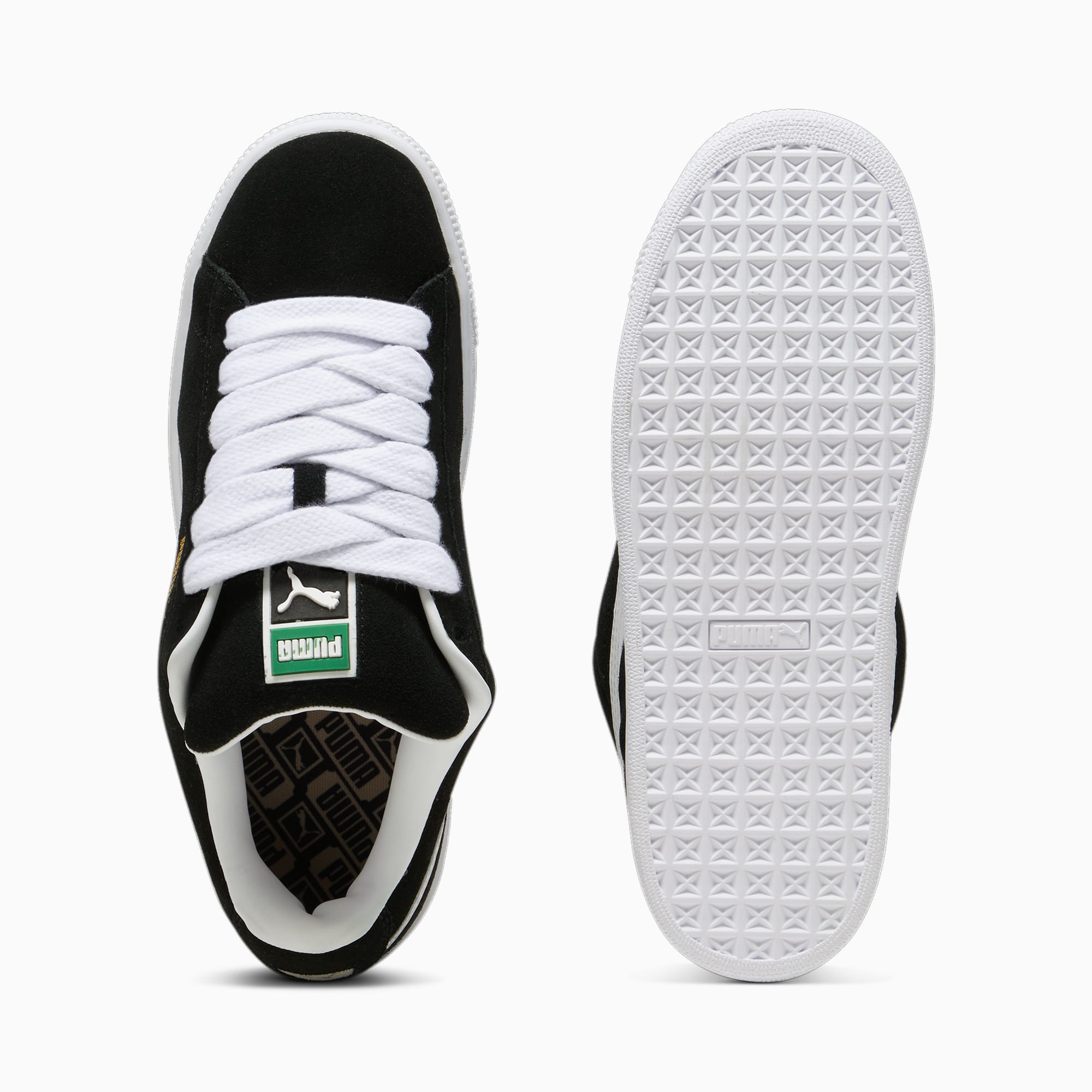 PUMA Suede Xl Sneakers Unisex, Black/White