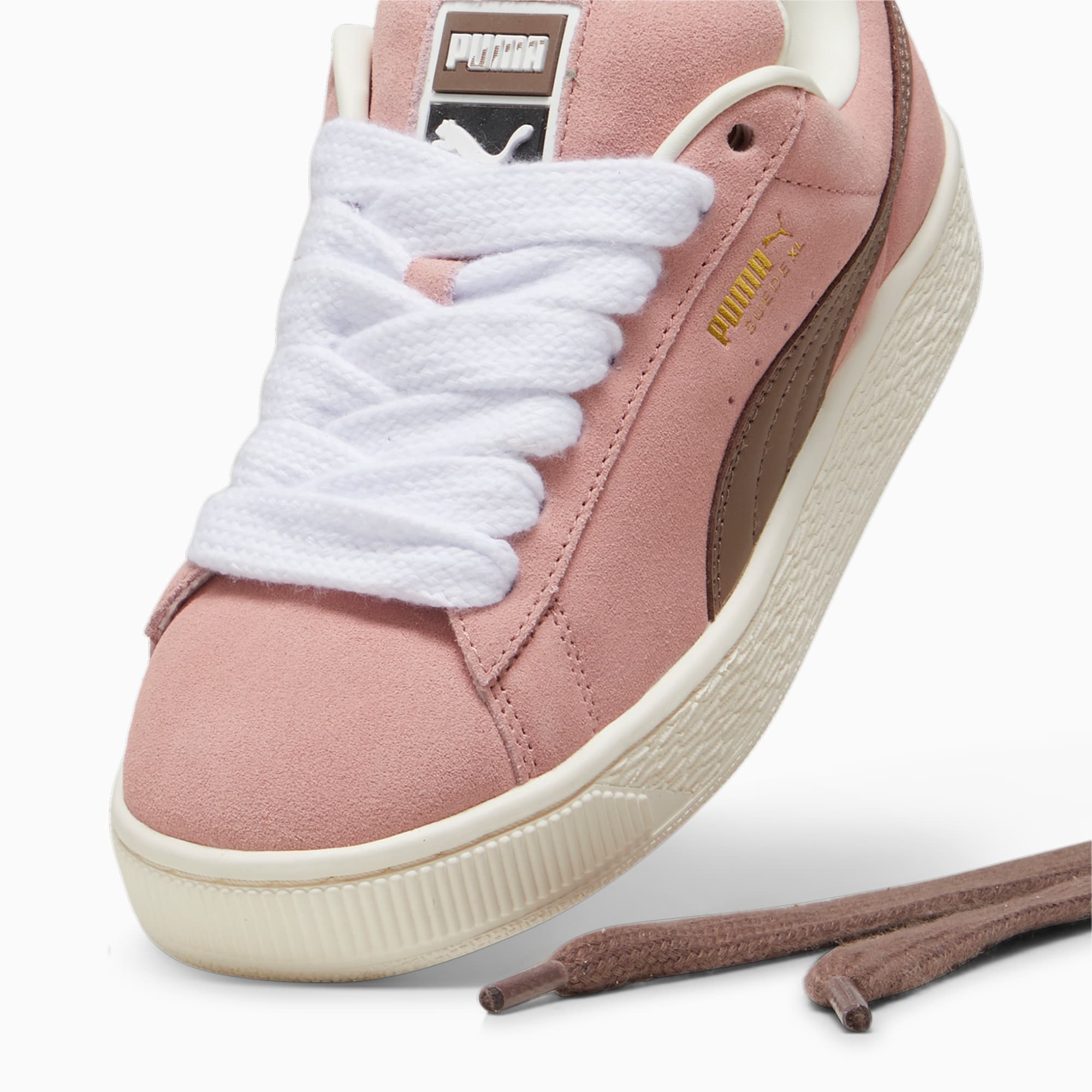 Suede XL future pink/warm white