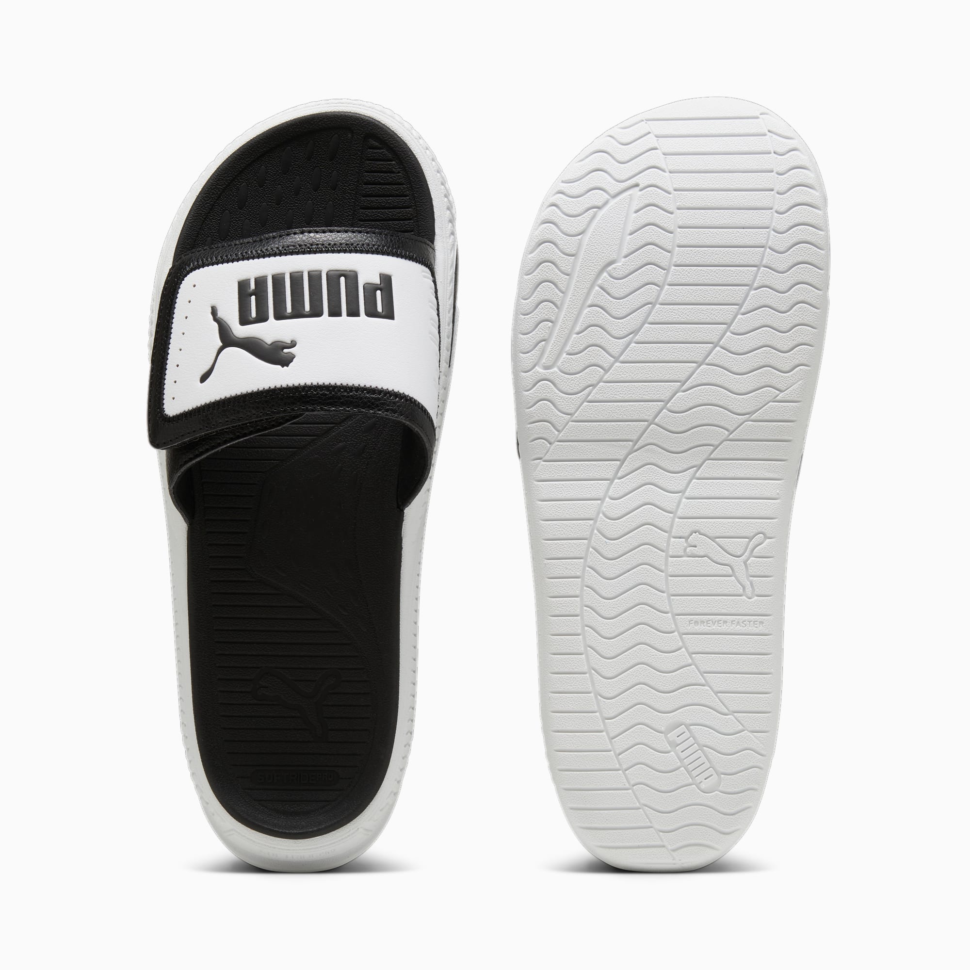 PUMA SoftridePro 24 V Slides, Schwarz, Größe: 35.5, Schuhe