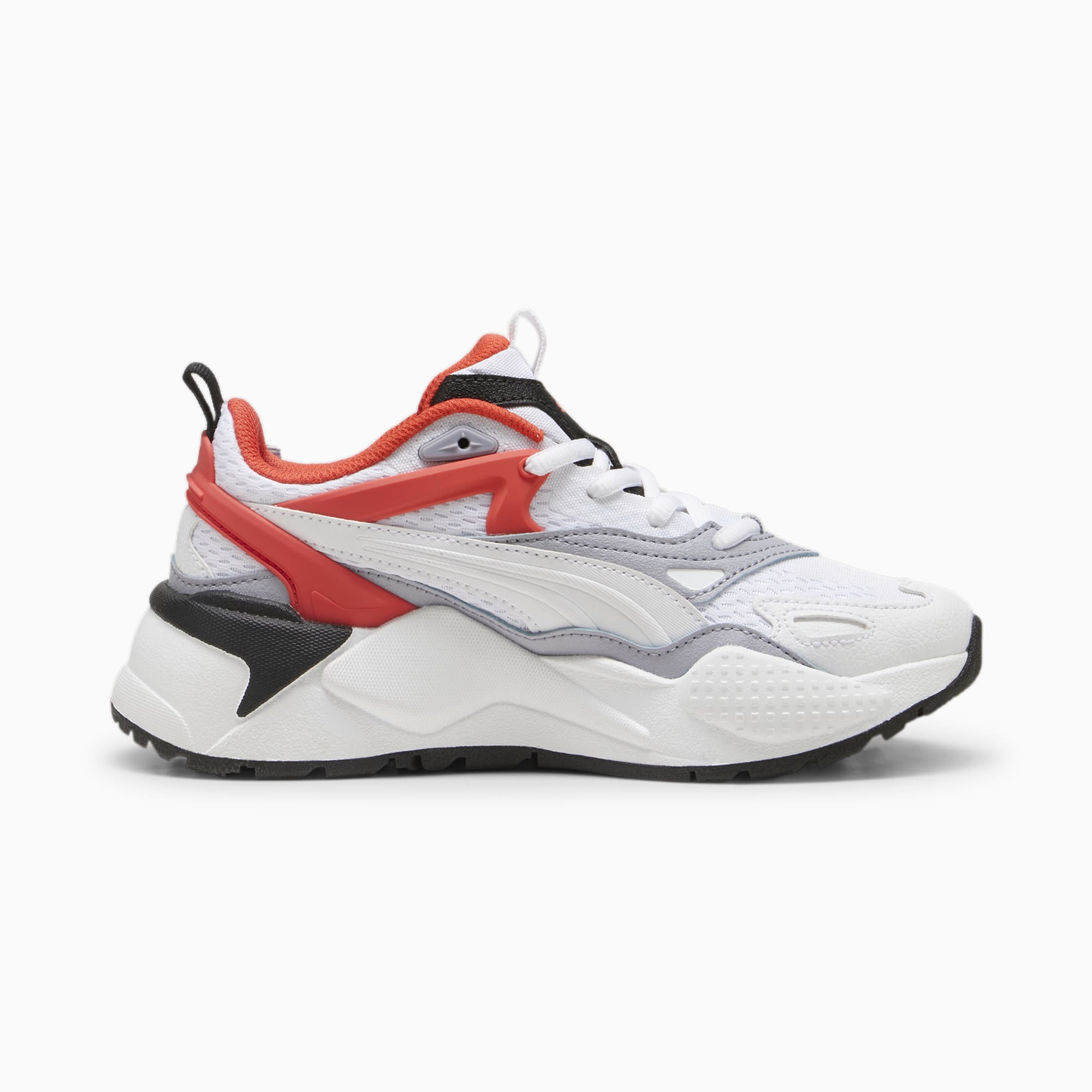 PUMA Rs-X Efekt Youth Sneakers, White/Active Red, Size 35,5, Shoes