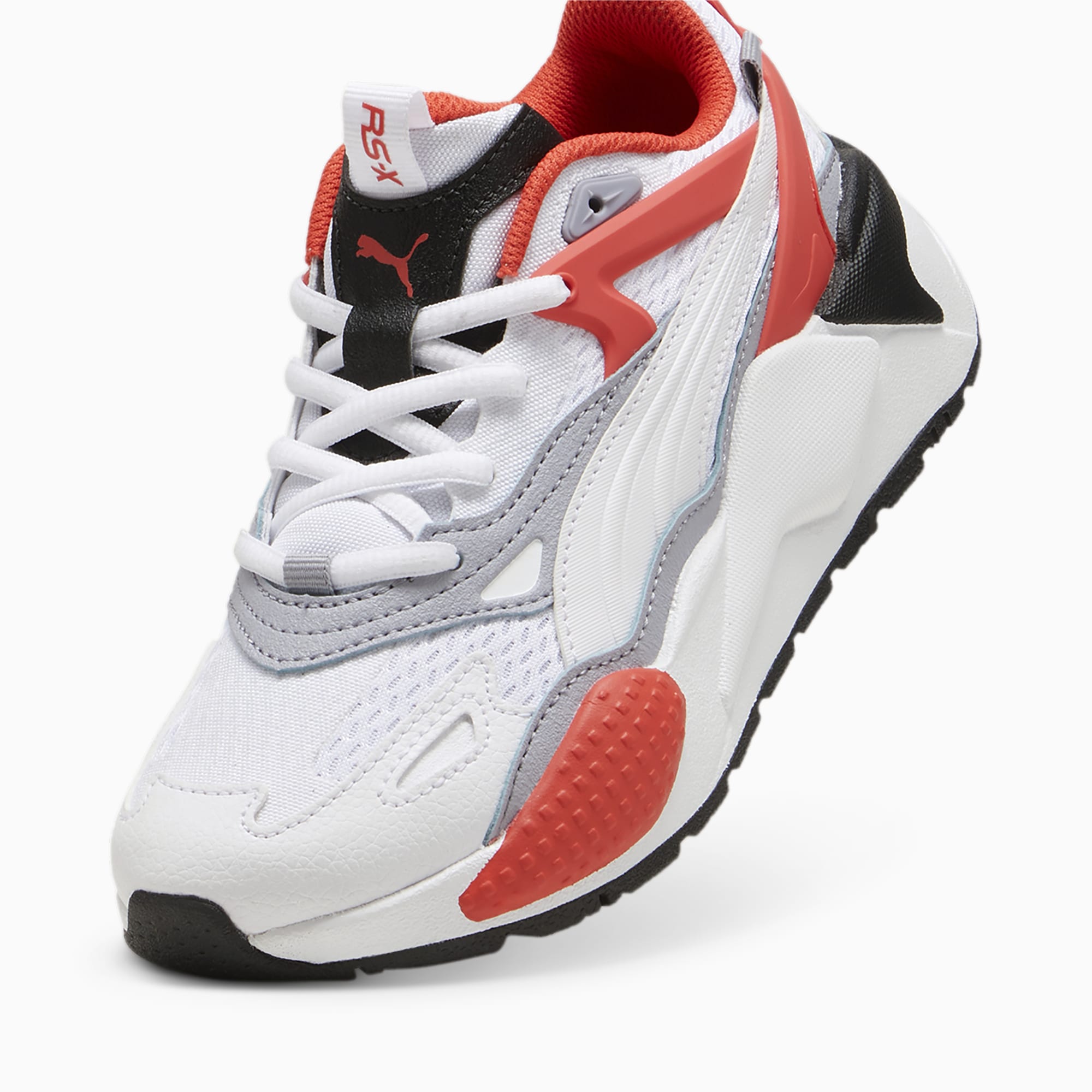 PUMA Rs-X Efekt Youth Sneakers, White/Active Red, Size 35,5, Shoes
