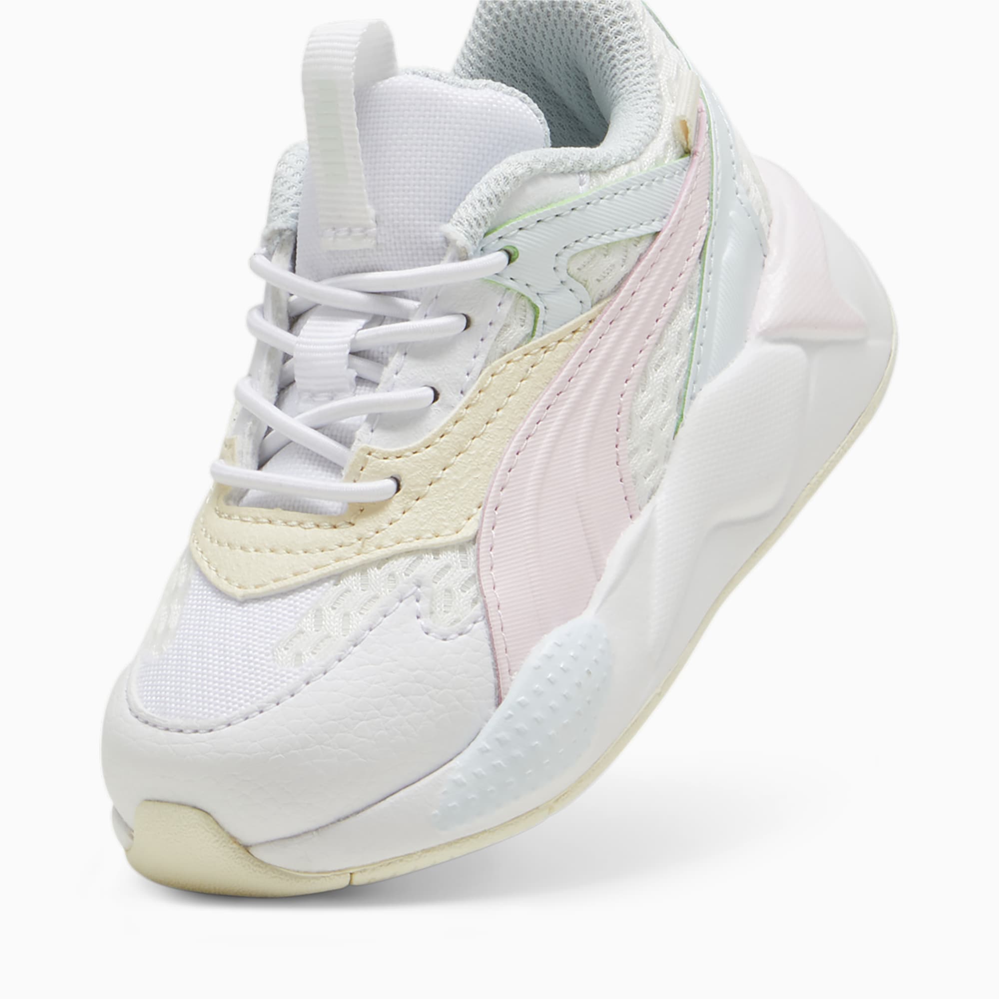 PUMA Rs-X Efekt Toddlers' Sneakers, White/Whisp Of Pink, Size 19, Shoes