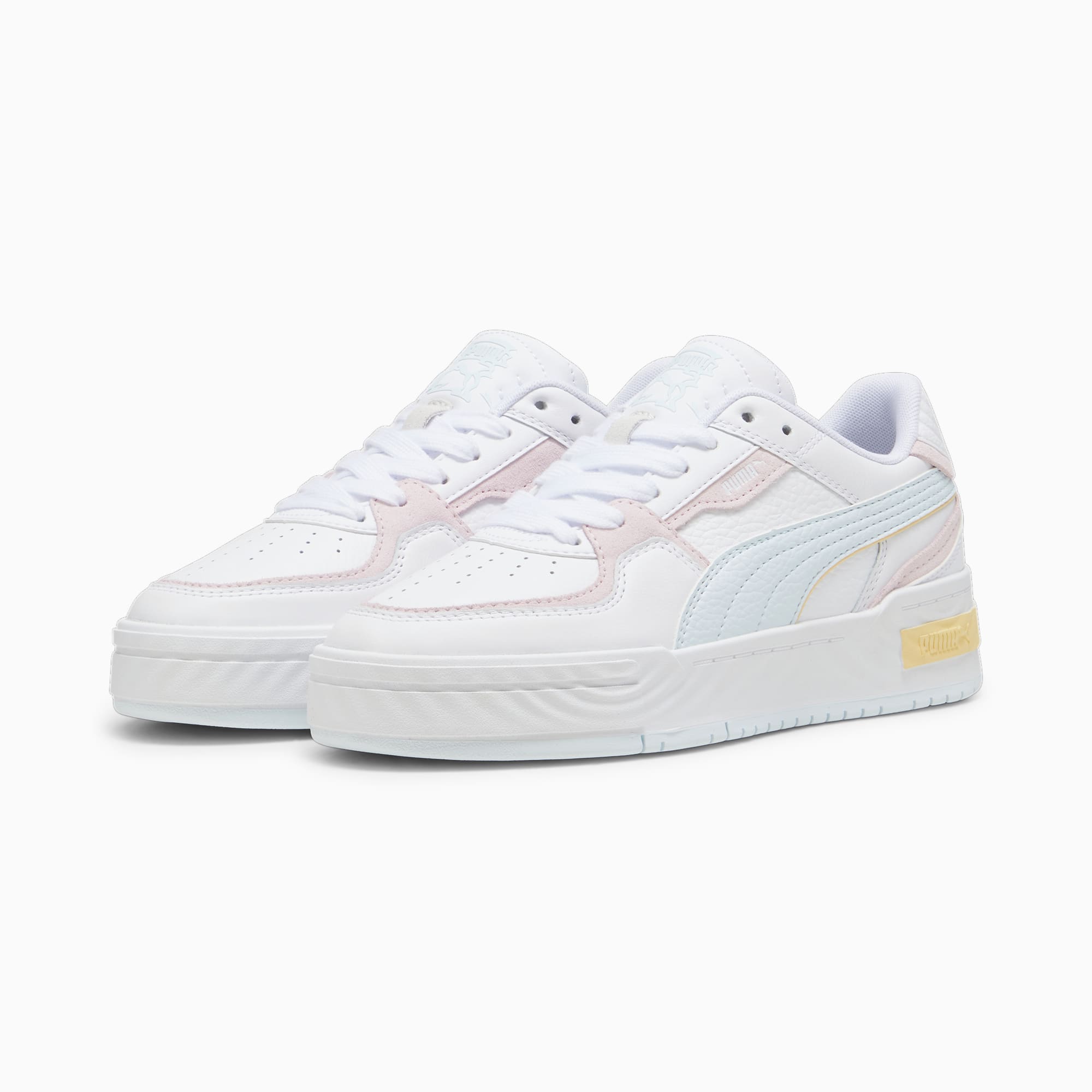 Women's PUMA Ca Pro Ripple Earth Sneakers, White/Whisp Of Pink/Dewdrop