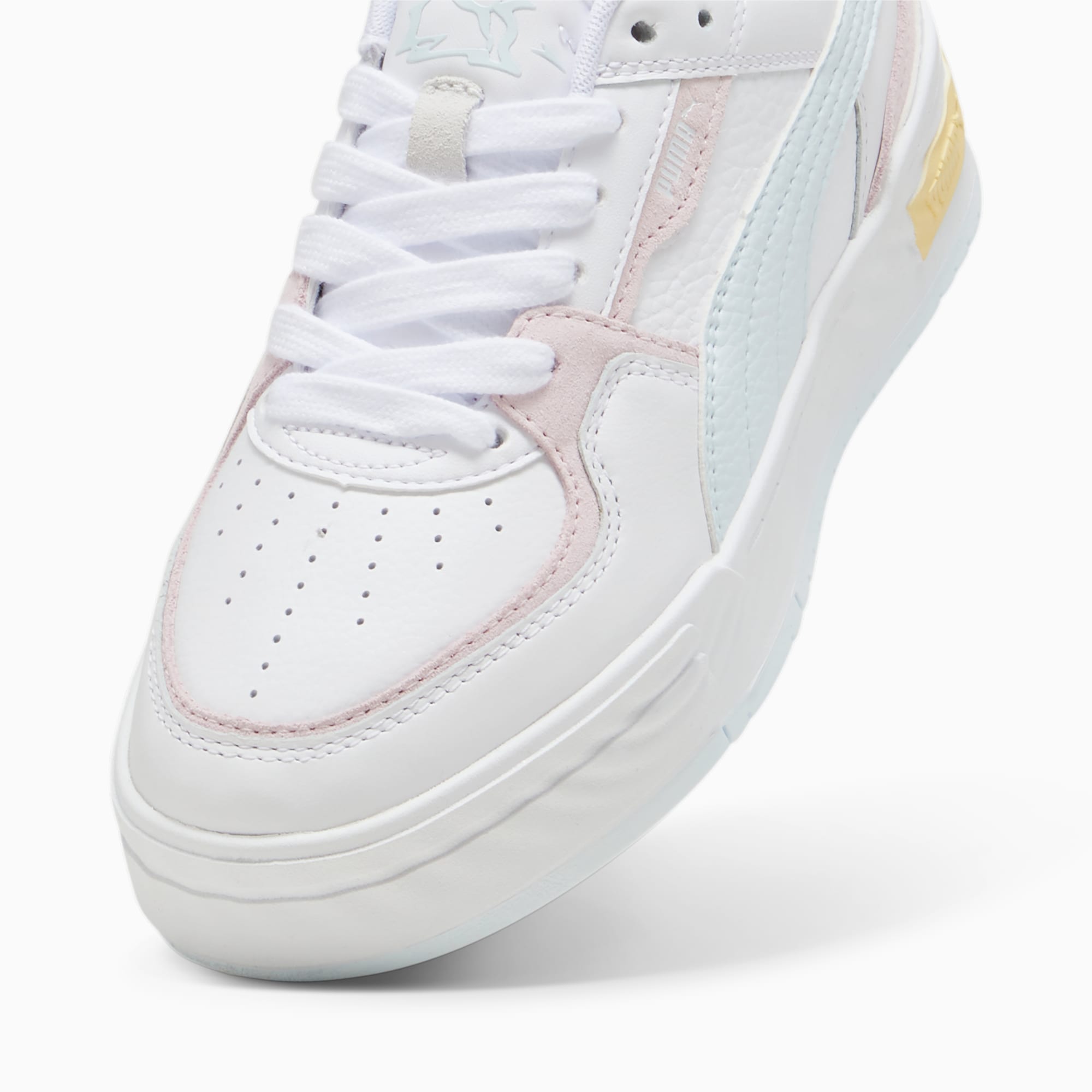 Women's PUMA Ca Pro Ripple Earth Sneakers, White/Whisp Of Pink/Dewdrop