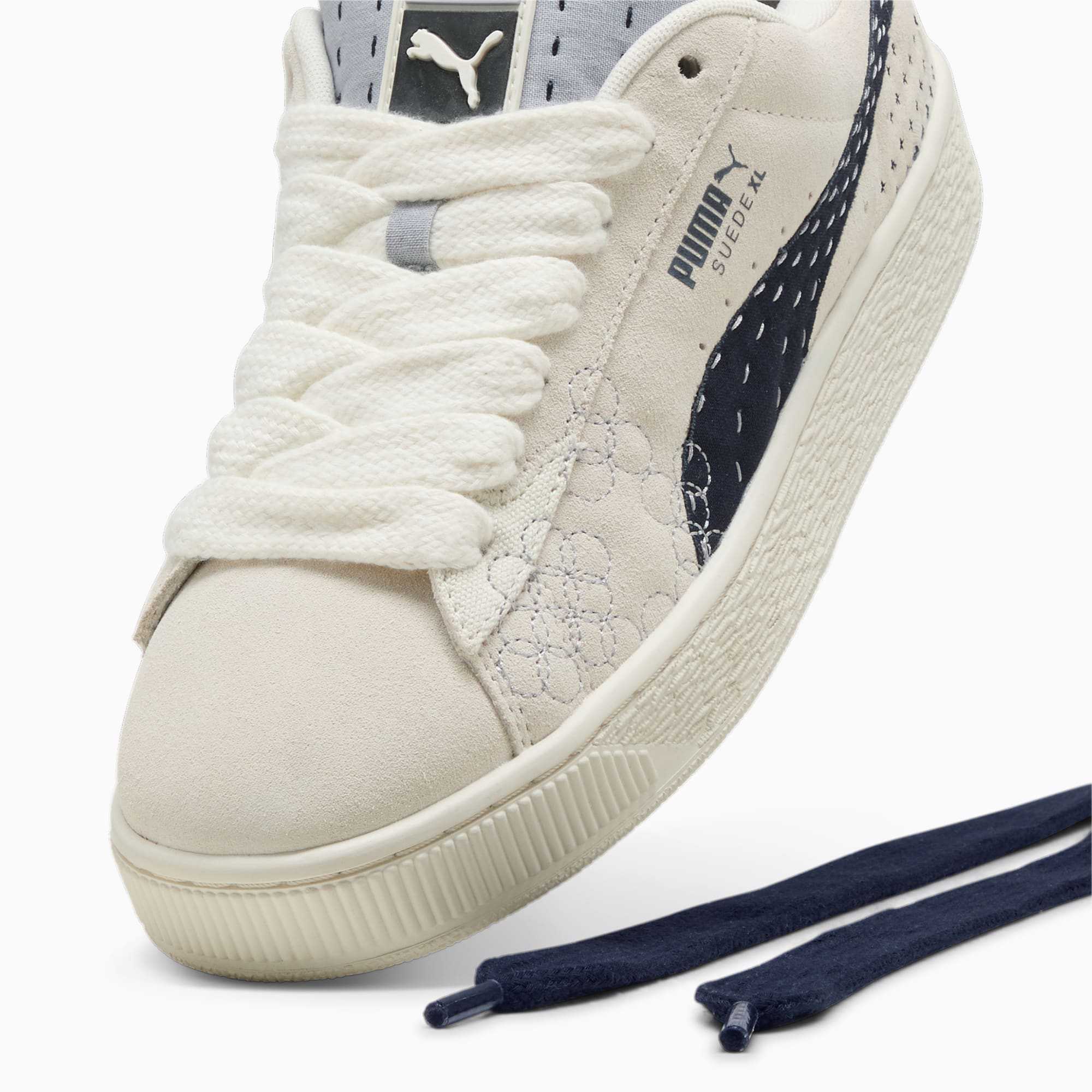 PUMA Suede XL Skate sneakers uniseks, Grijs/Wit