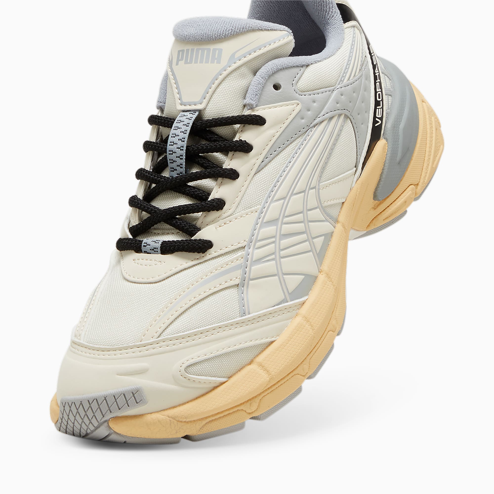 PUMA Velophasis Earth sneakers, Alpine Snow-Putty