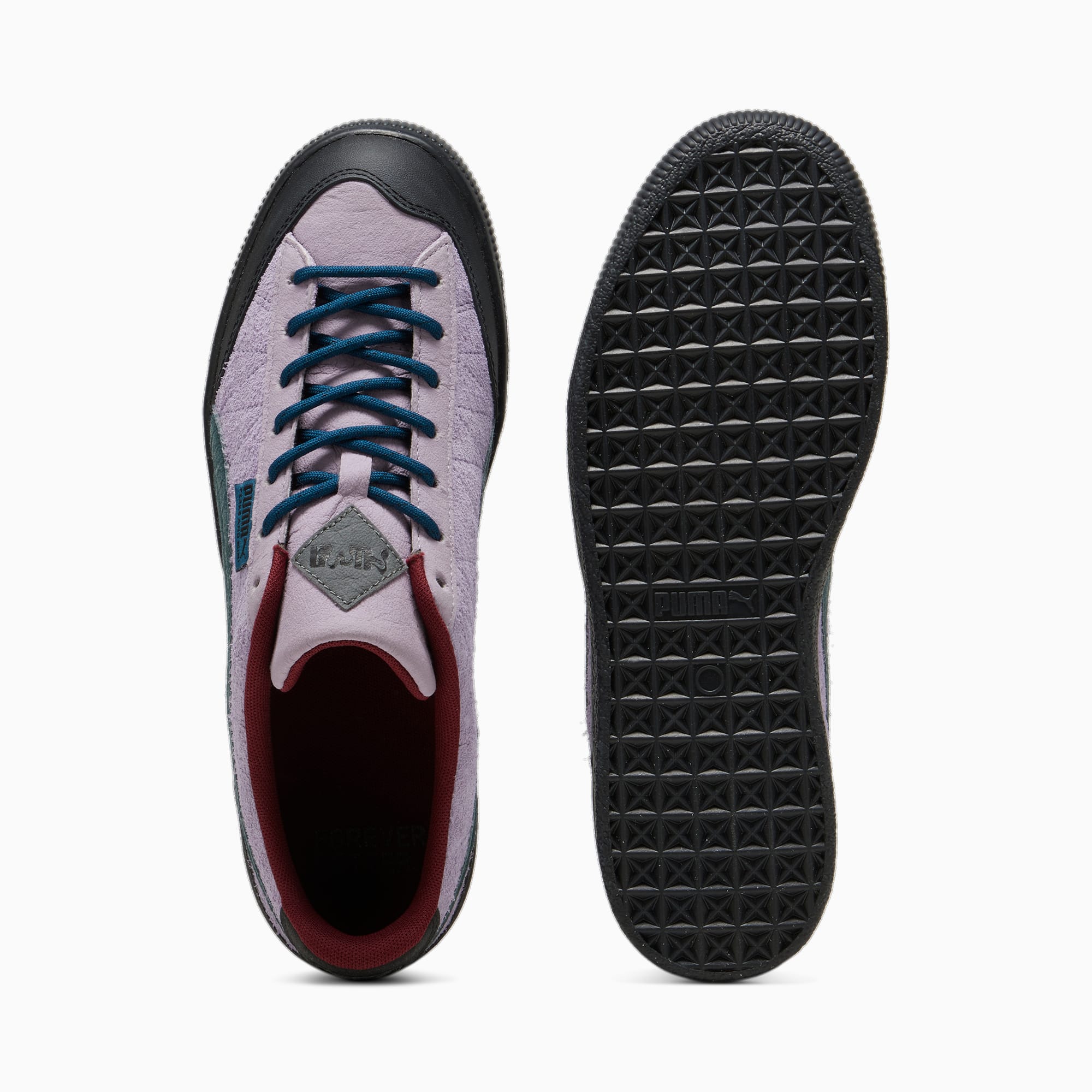 Chaussure Sneakers Clyde PUMA X PERKS AND MINI, Bleu