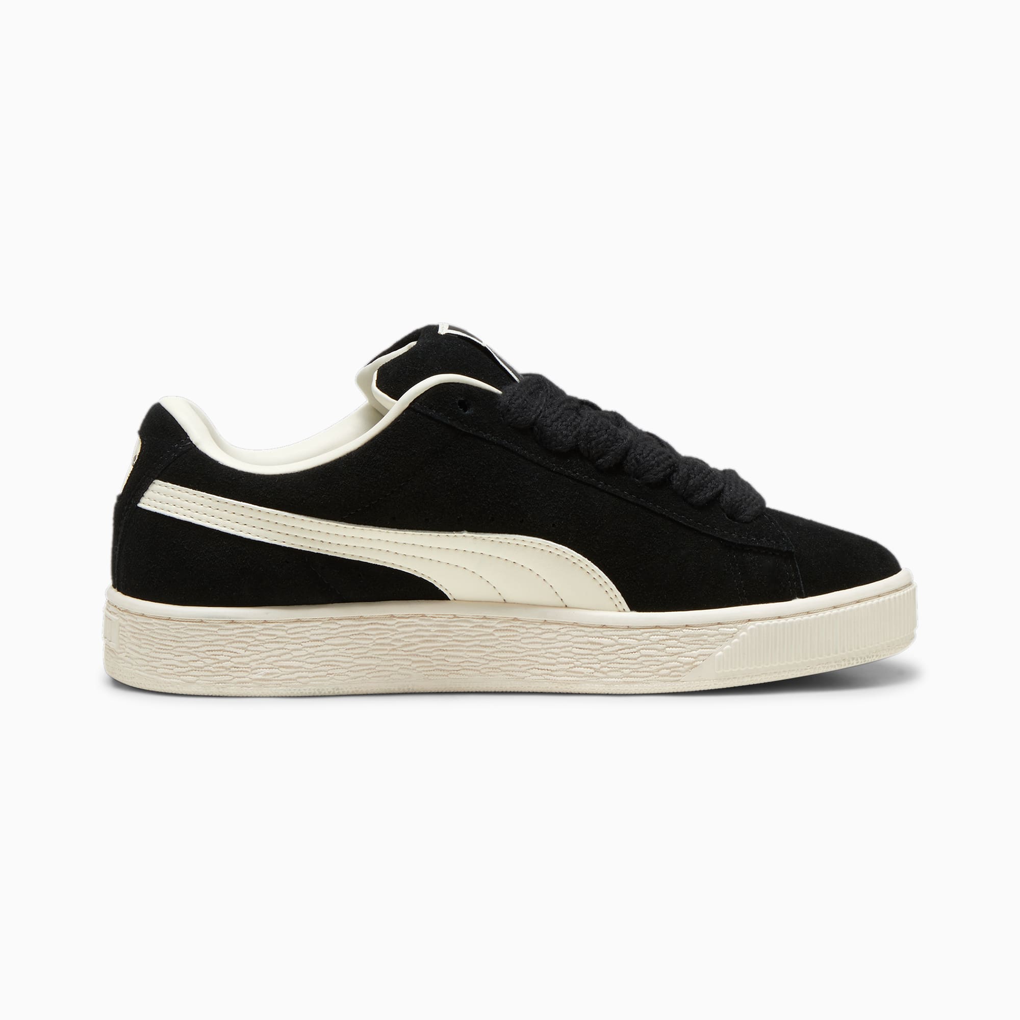 Women's PUMA X Pleasures Suede Xl Sneakers, Black/Frosted Ivory, Size 38,5, Shoes