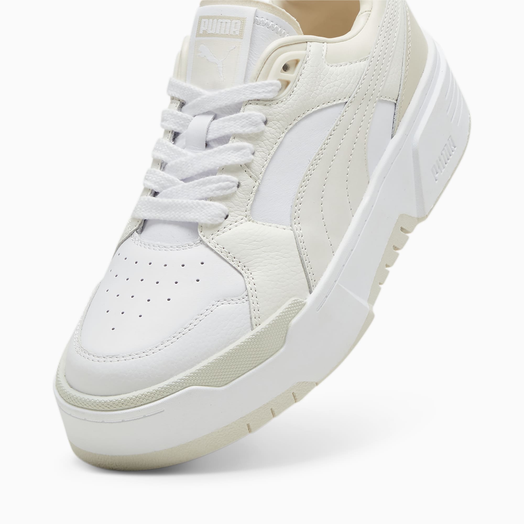 PUMA Ca. Flyz Prm Women's Sneakers, White/Warm White, Size 35,5, Shoes