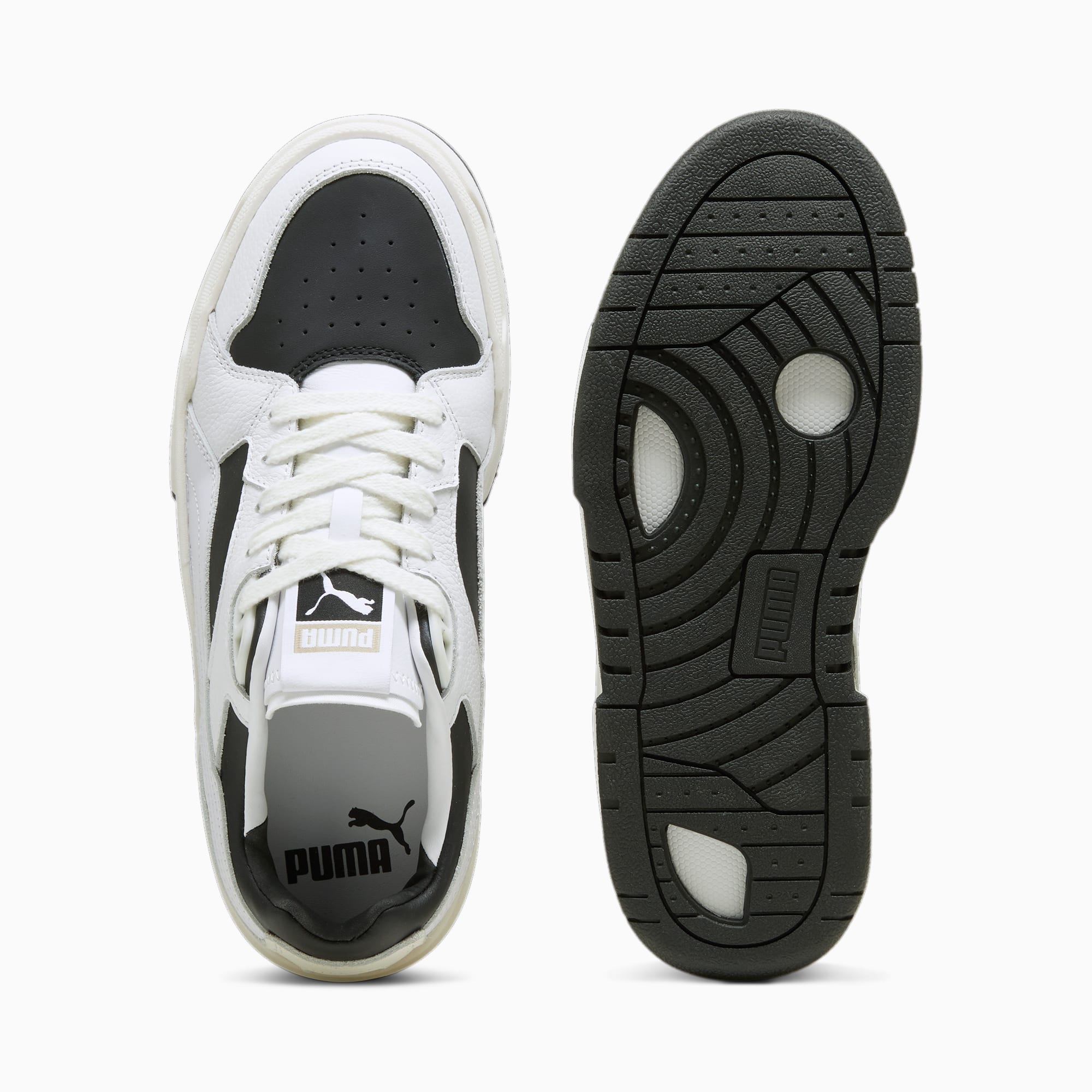 PUMA Chaussure Sneakers CA Flyz PRM Femme, Noir/Blanc