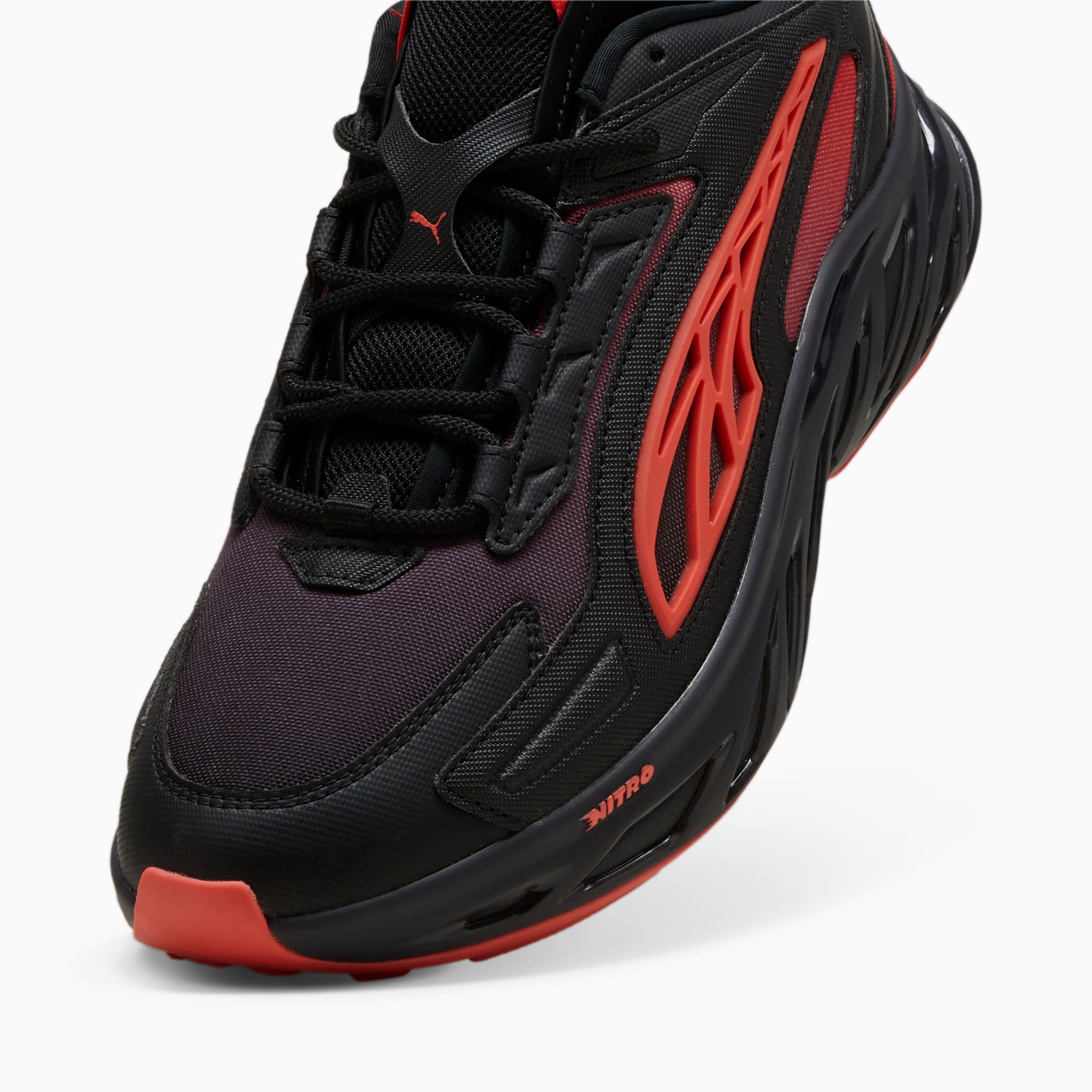 PUMA Exotek NITROâ¢ Energy sneakers, Rood/Zwart