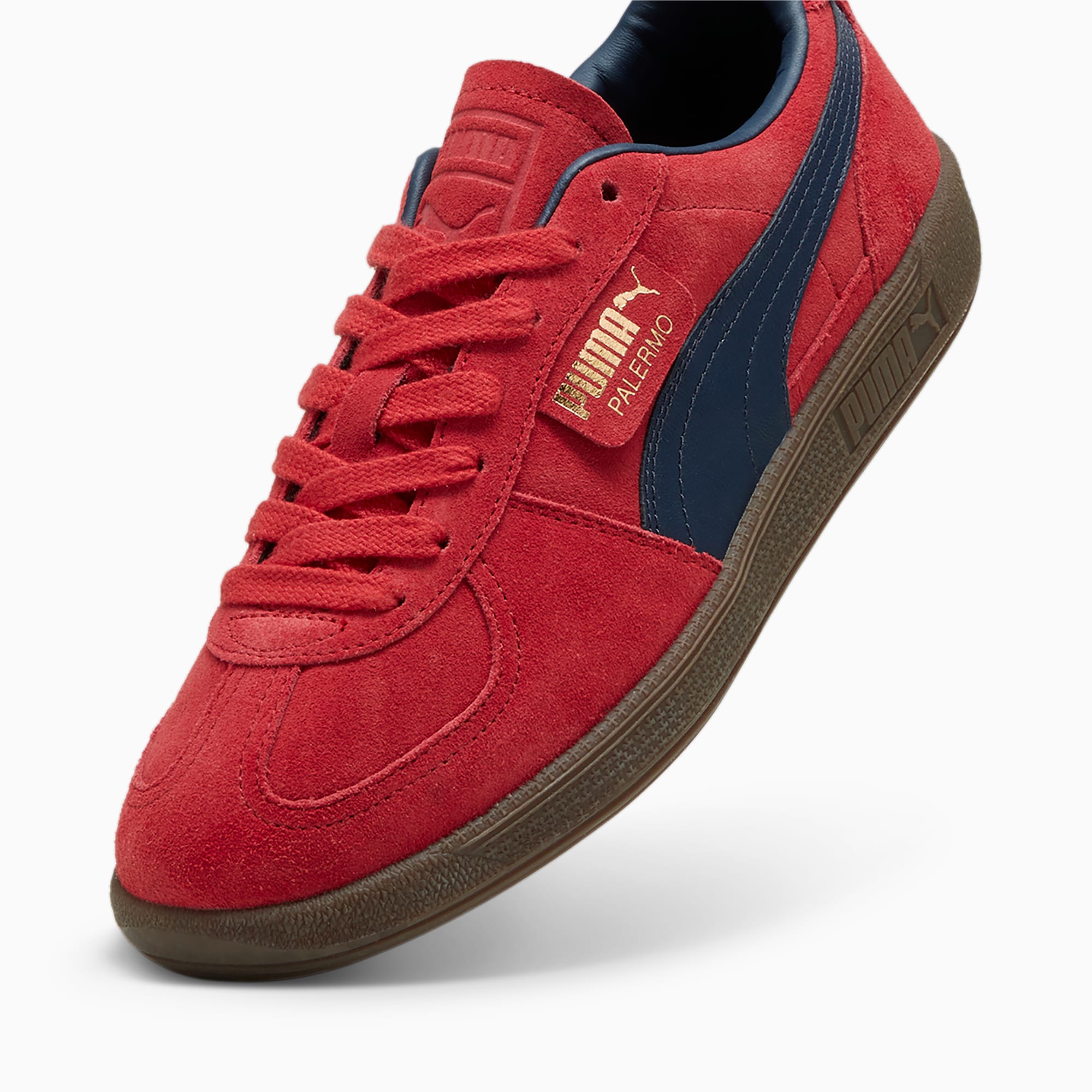 PUMA Palermo Unisex sneakers, Blauw/Rood