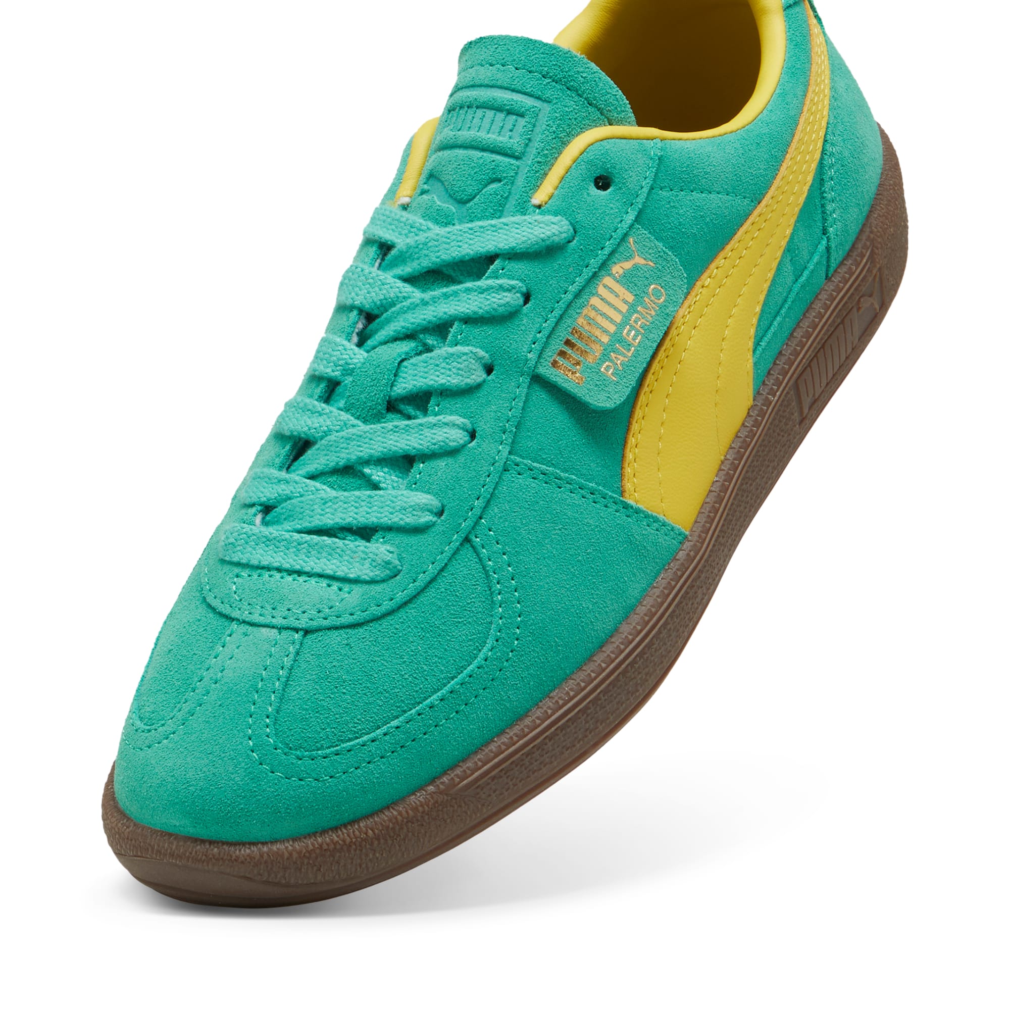 PUMA Palermo Unisex sneakers, Jade Frost-Fresh Pear-Gum