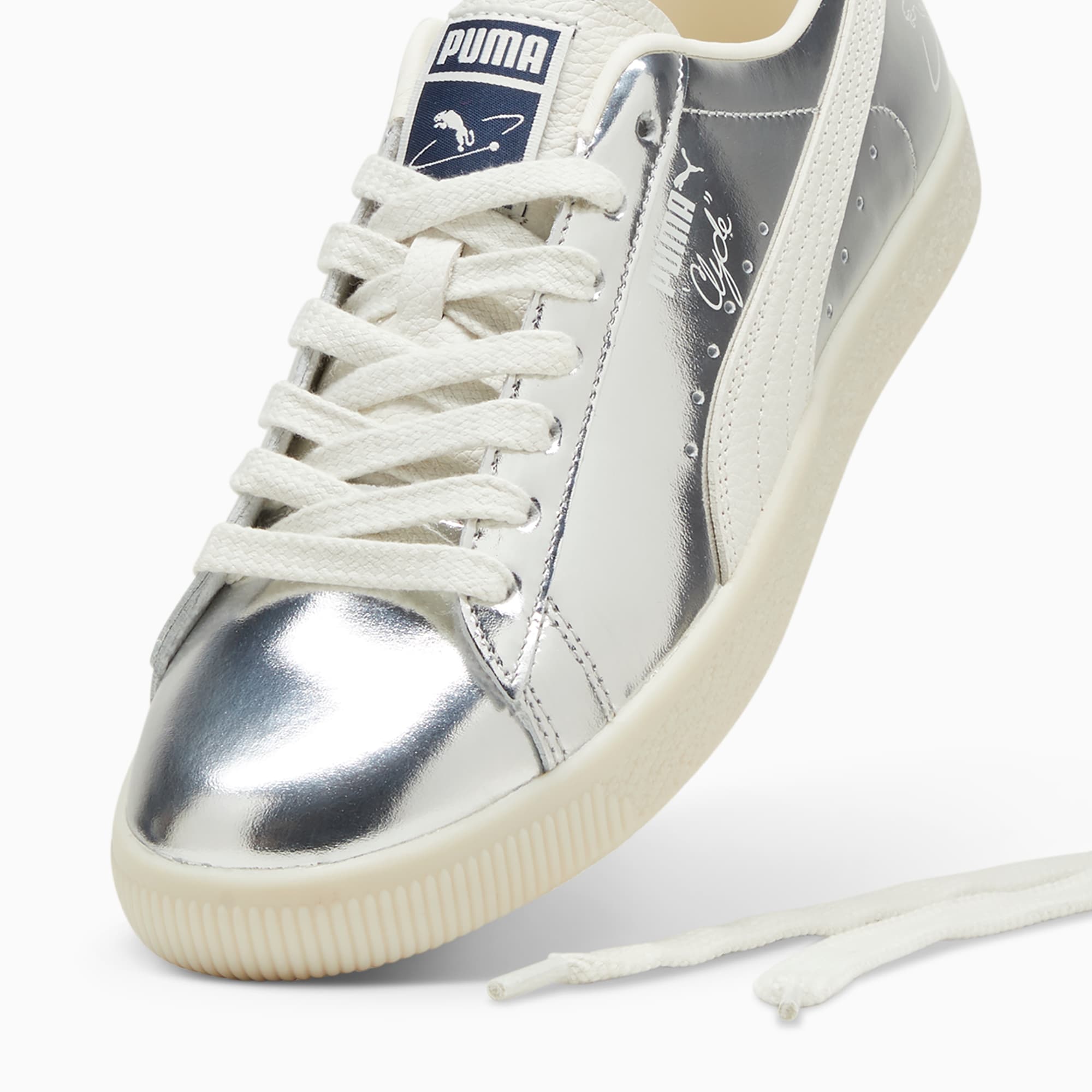 PUMA Clyde 3024 sneakers, Zilver/Wit