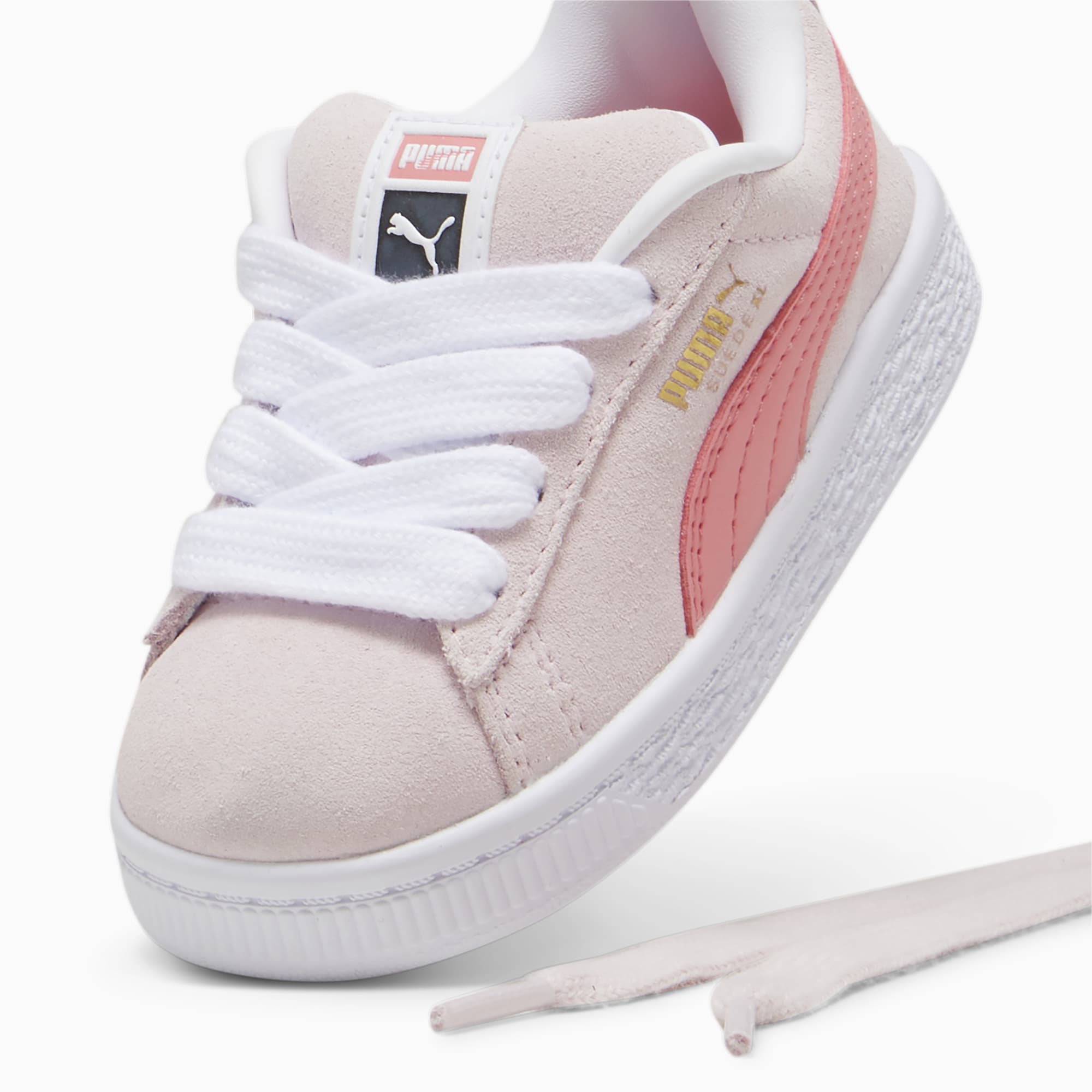 PUMA Suede XL Sneakers Babys Schuhe, Weiß, Größe: 21, Schuhe