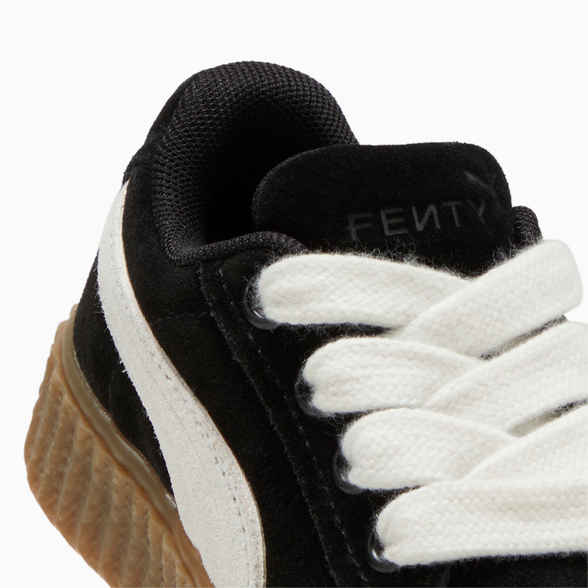 PUMA Creeper Phatty Sneakersy Unisex Dla Dzieci FENTY X, Czarny / Biały