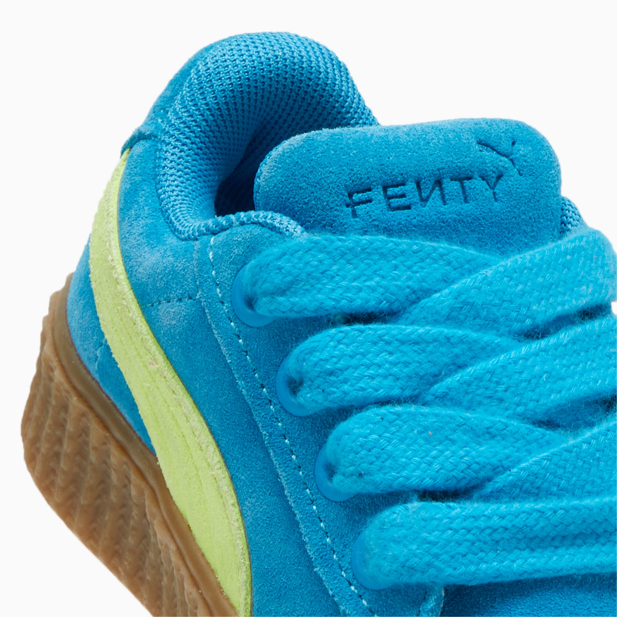 PUMA Zapatillas Fenty X Niños Phatty Para Niños Pequeños, Verde/Azul