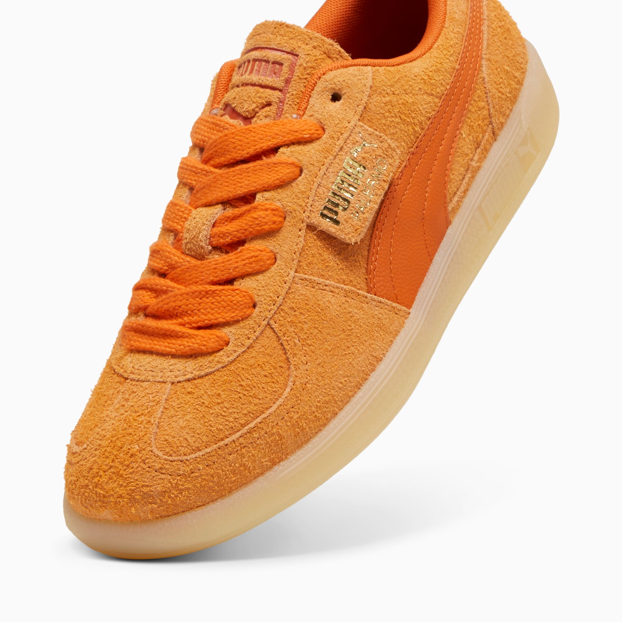 PUMA Palermo harige sneakers, Oranje