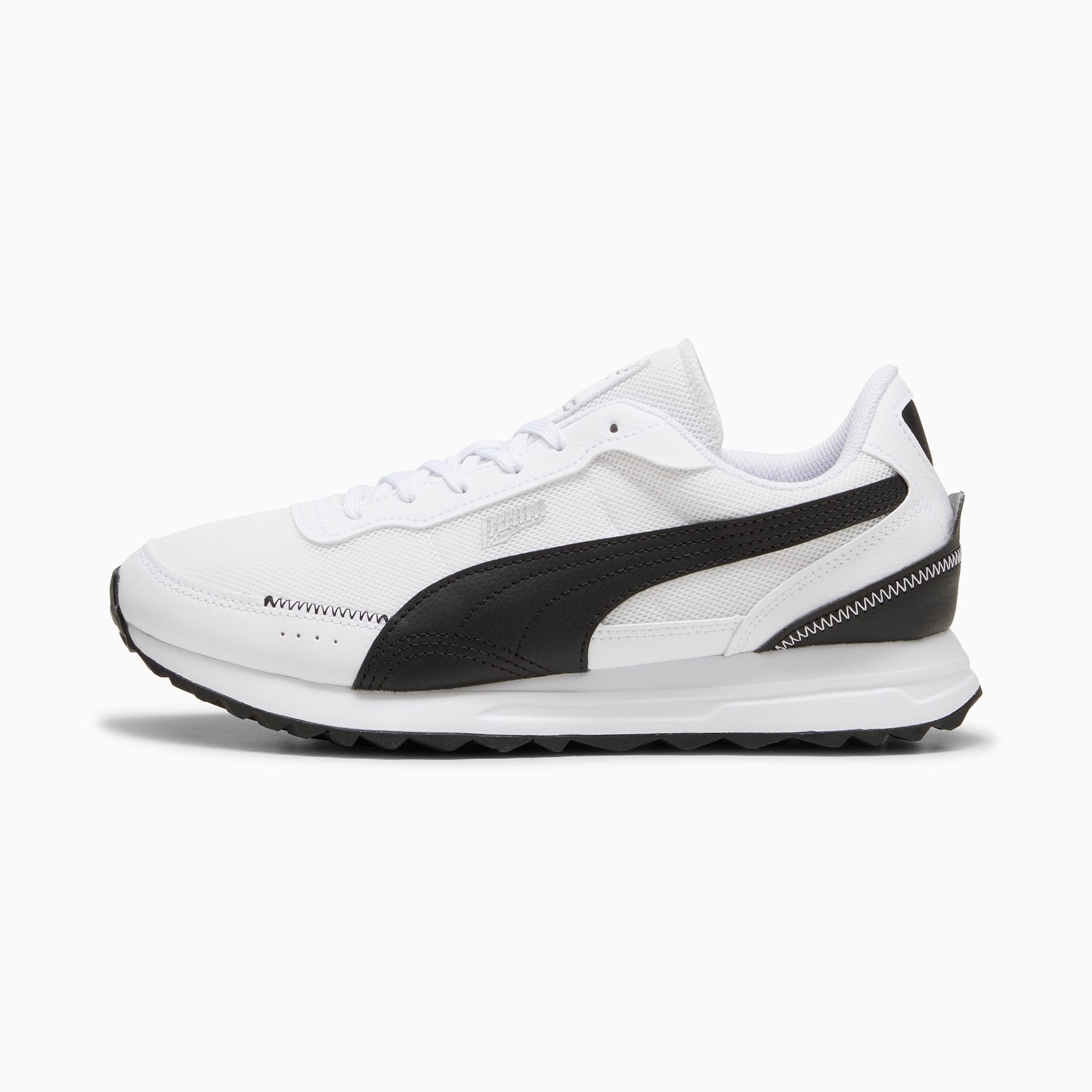 PUMA Road Rider Leather Sneakers Schuhe, Schwarz, Größe: 41, Schuhe