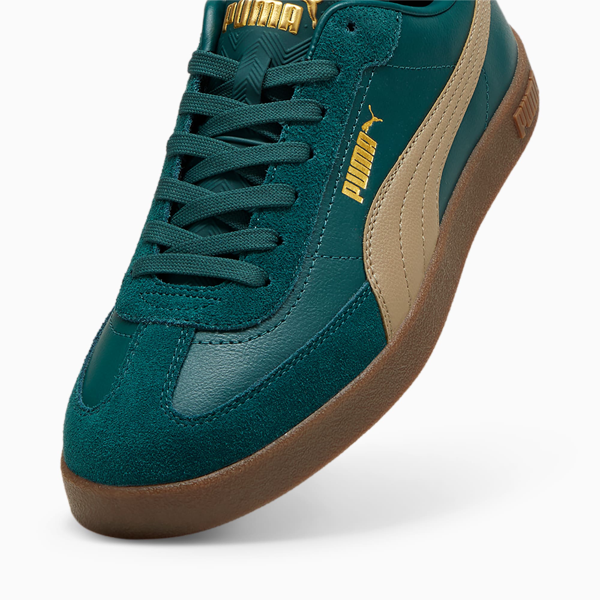 PUMA Club II Era unisex sneakers, Dark Myrtle-Oak Branch-Gum