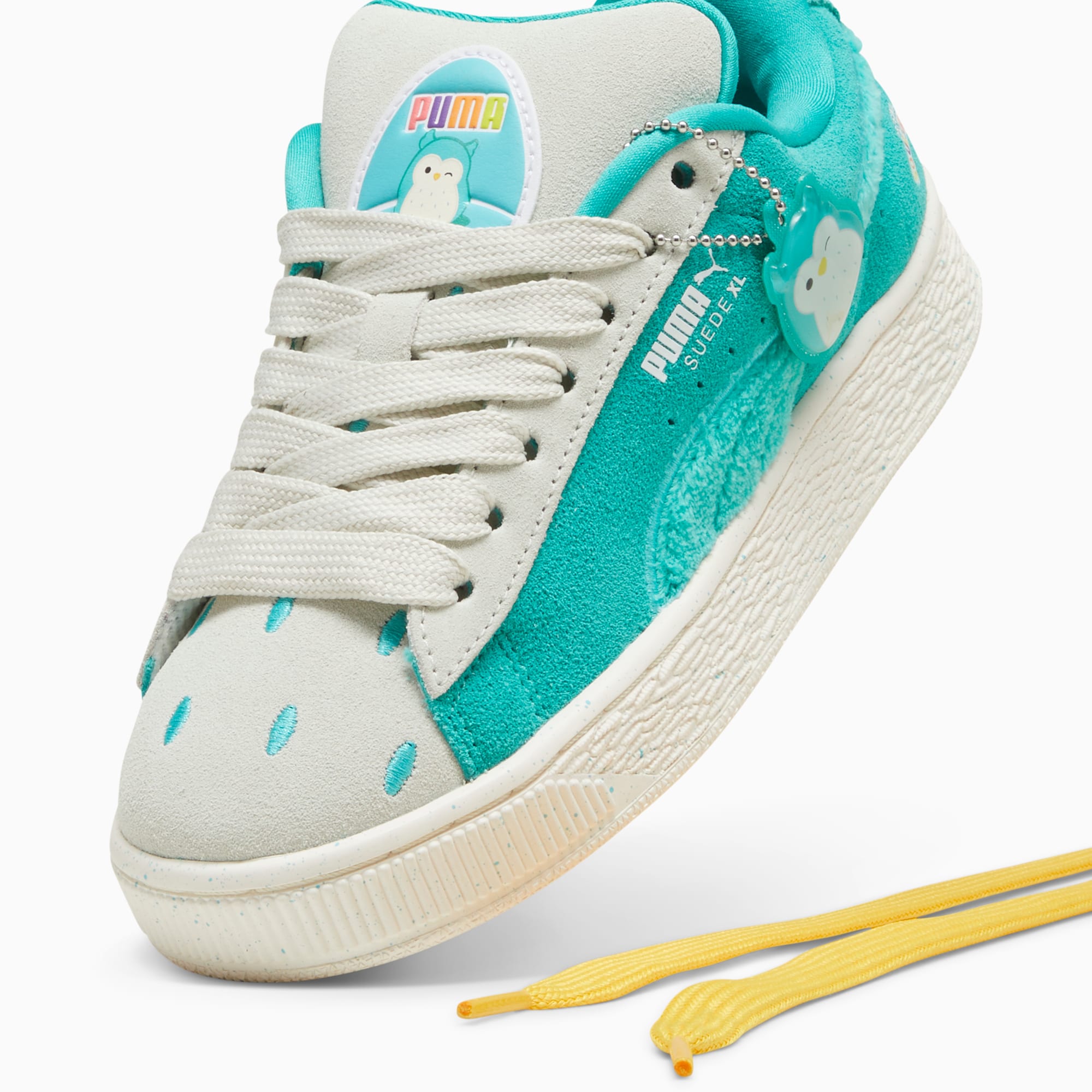 PUMA x SQUISHMALLOWS Suede XL Winston Sneakers, Wit