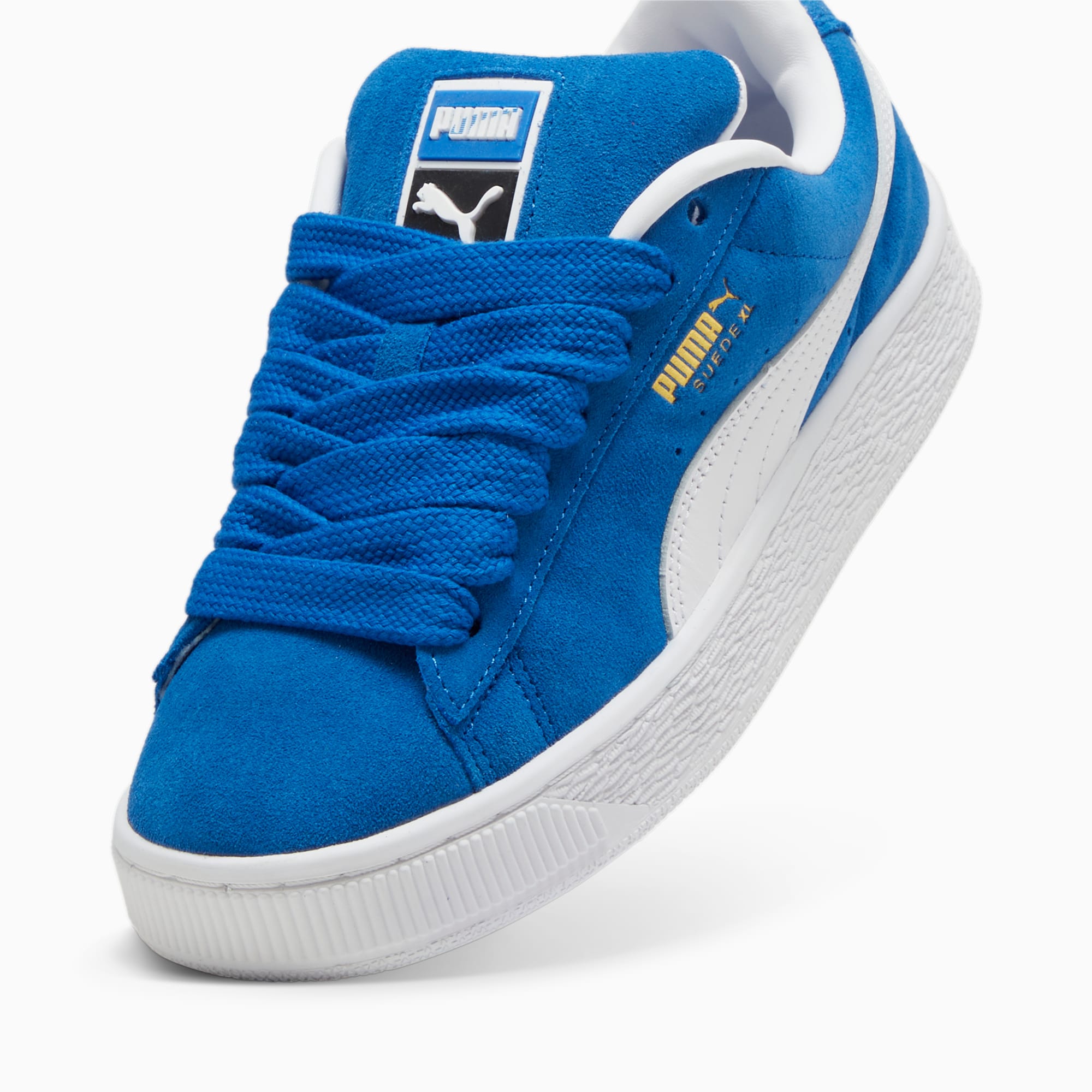 PUMA Suede XL sneakers, Wit/Blauw