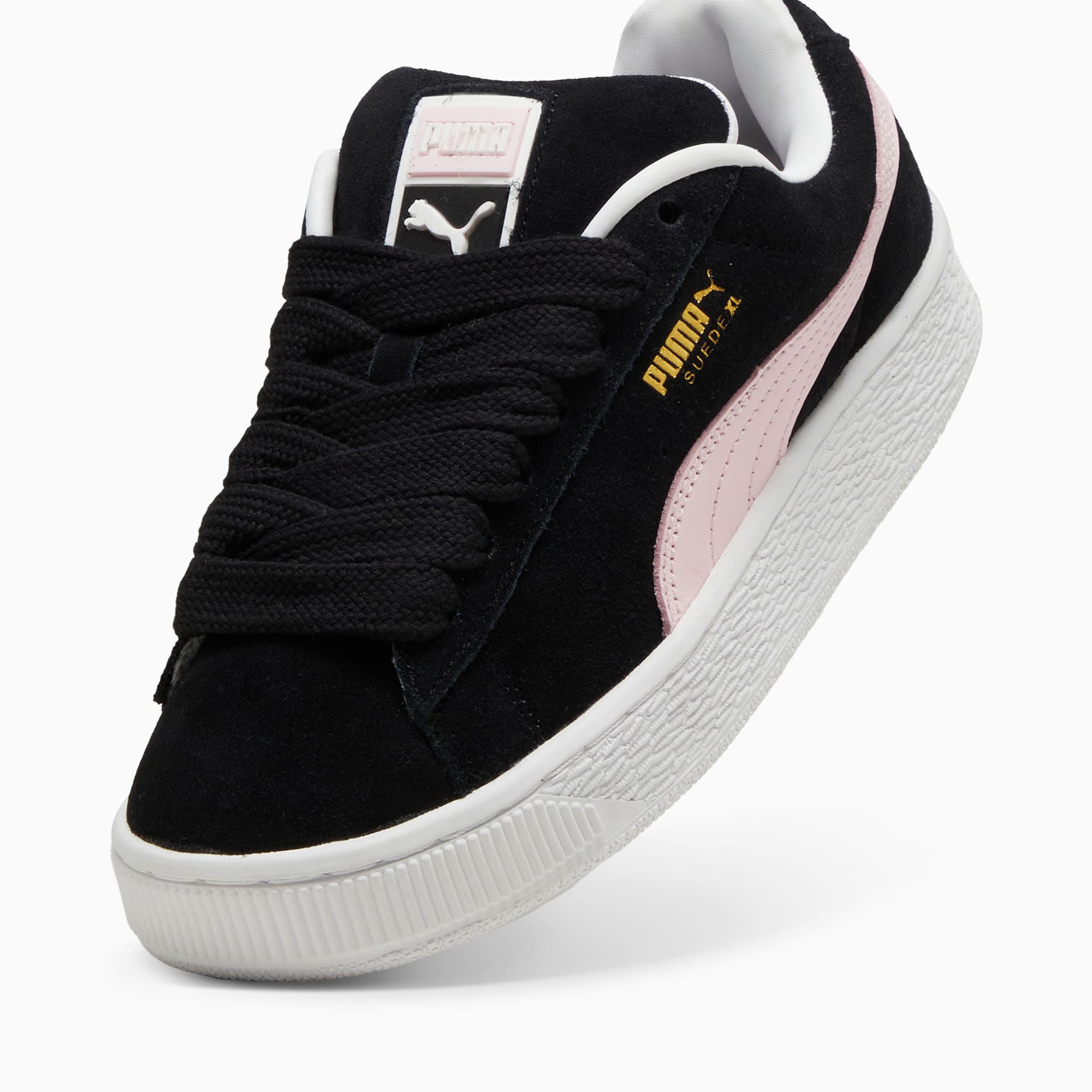 PUMA Suede XL sneakers, Wit/Roze/Zwart